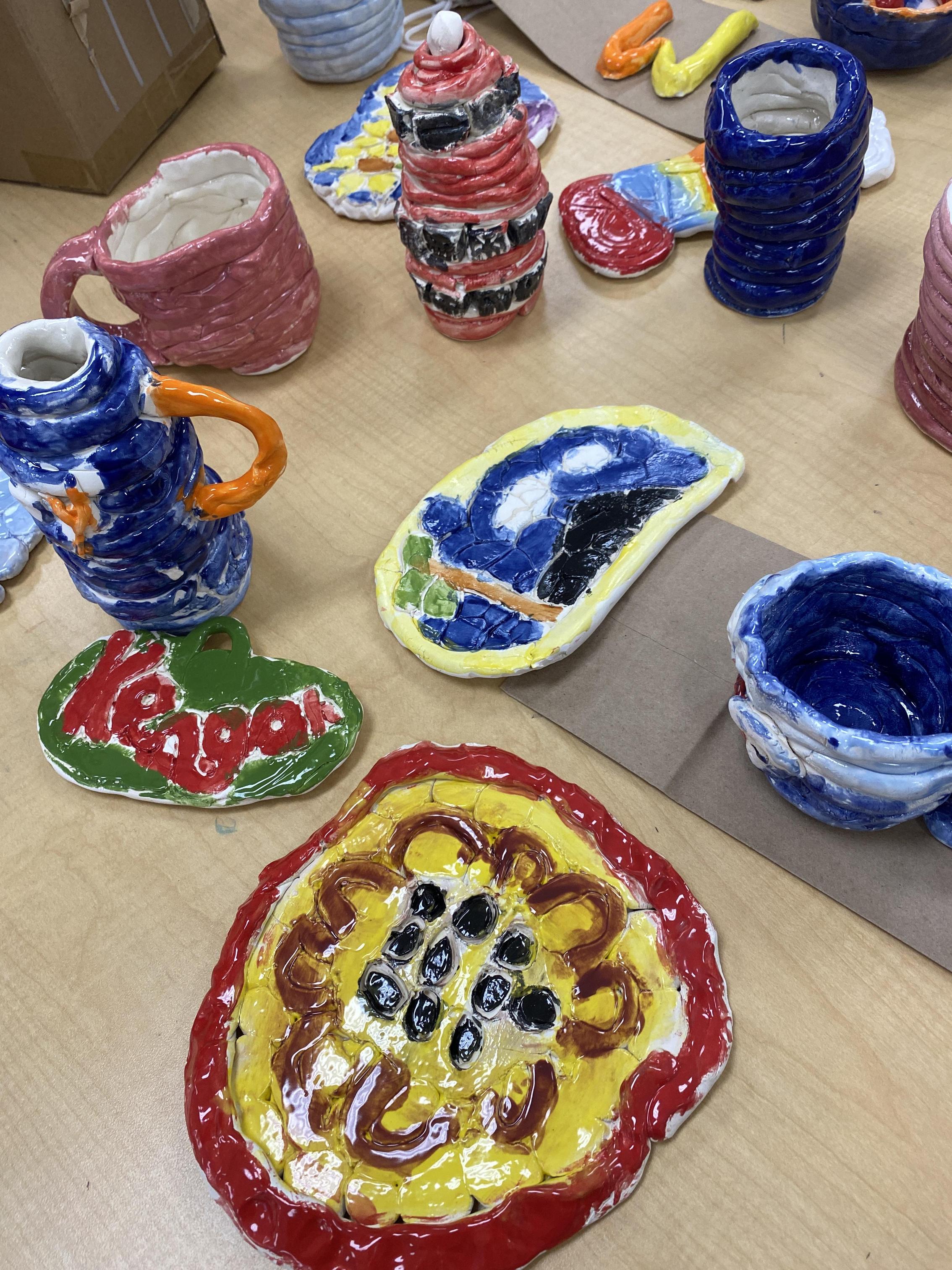 after school program photos - students doing activities