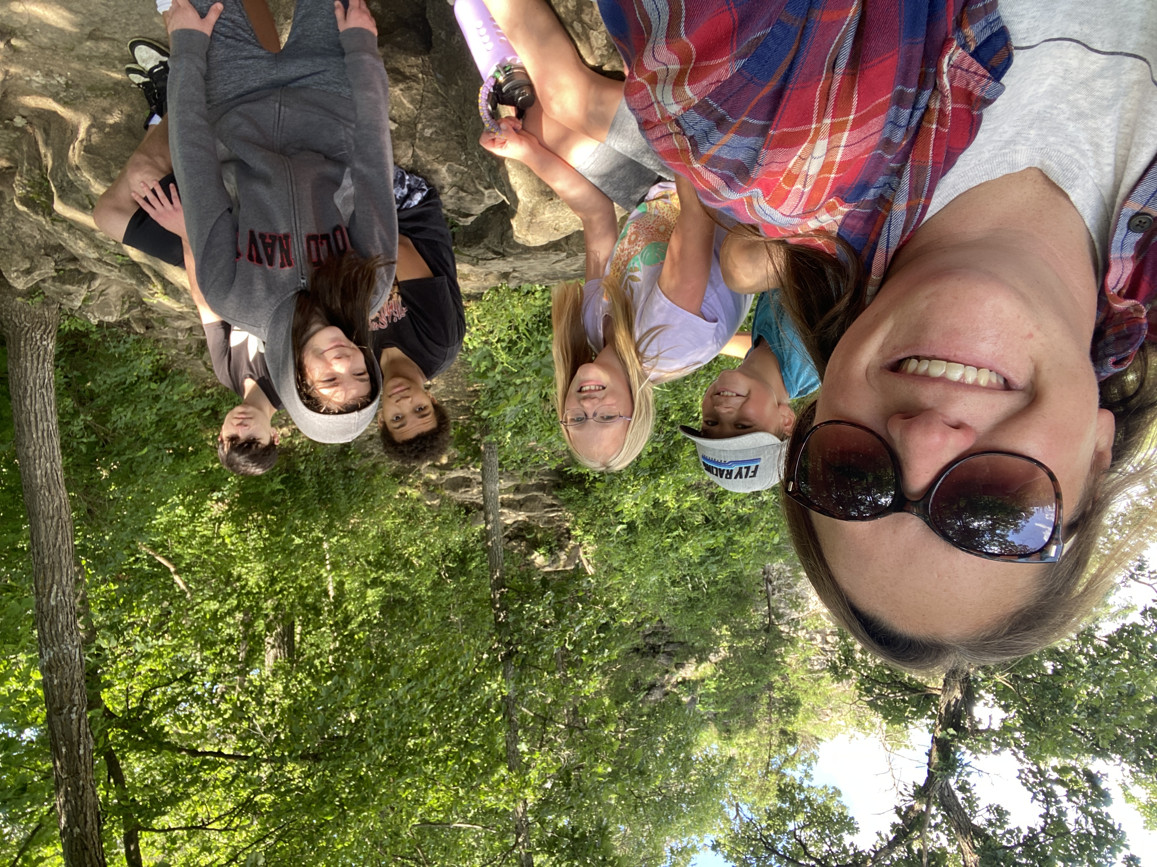 Students exploring Whitewater