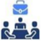 People sitting around a conference table