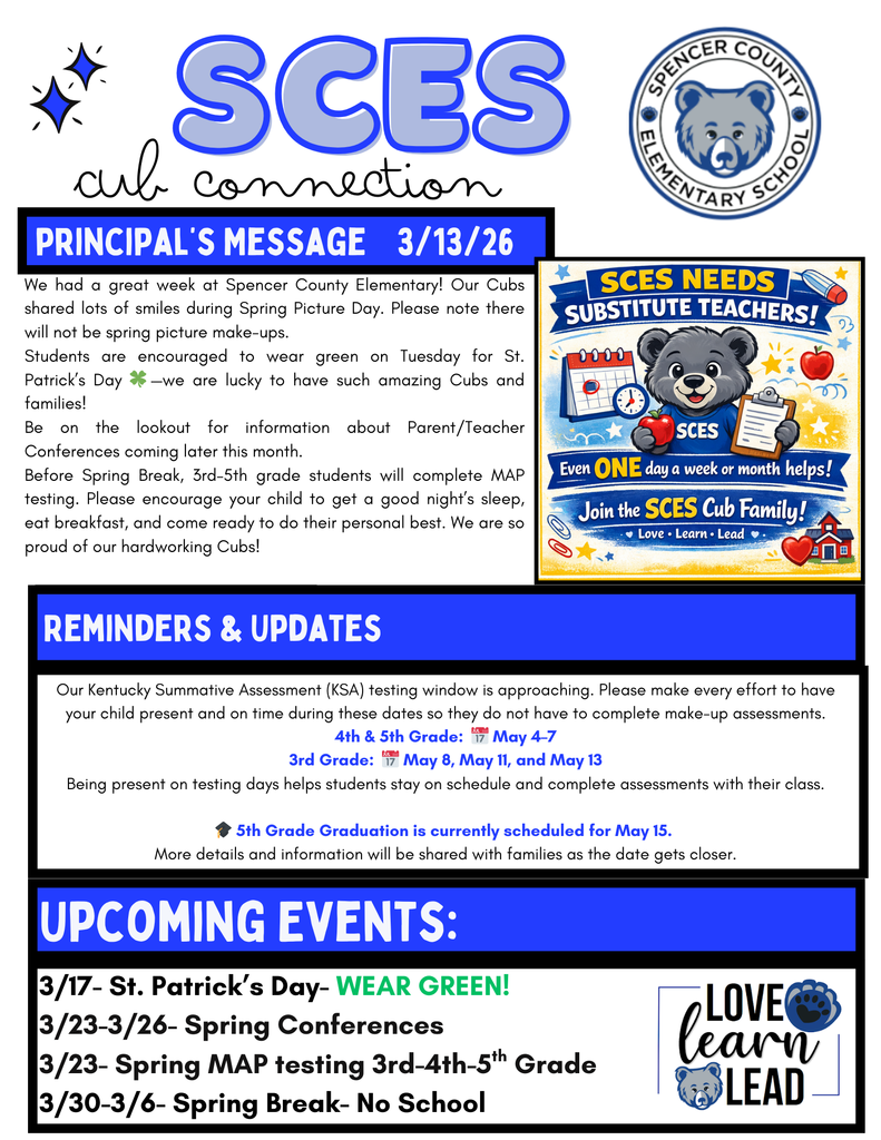 cub connection 3.13.26