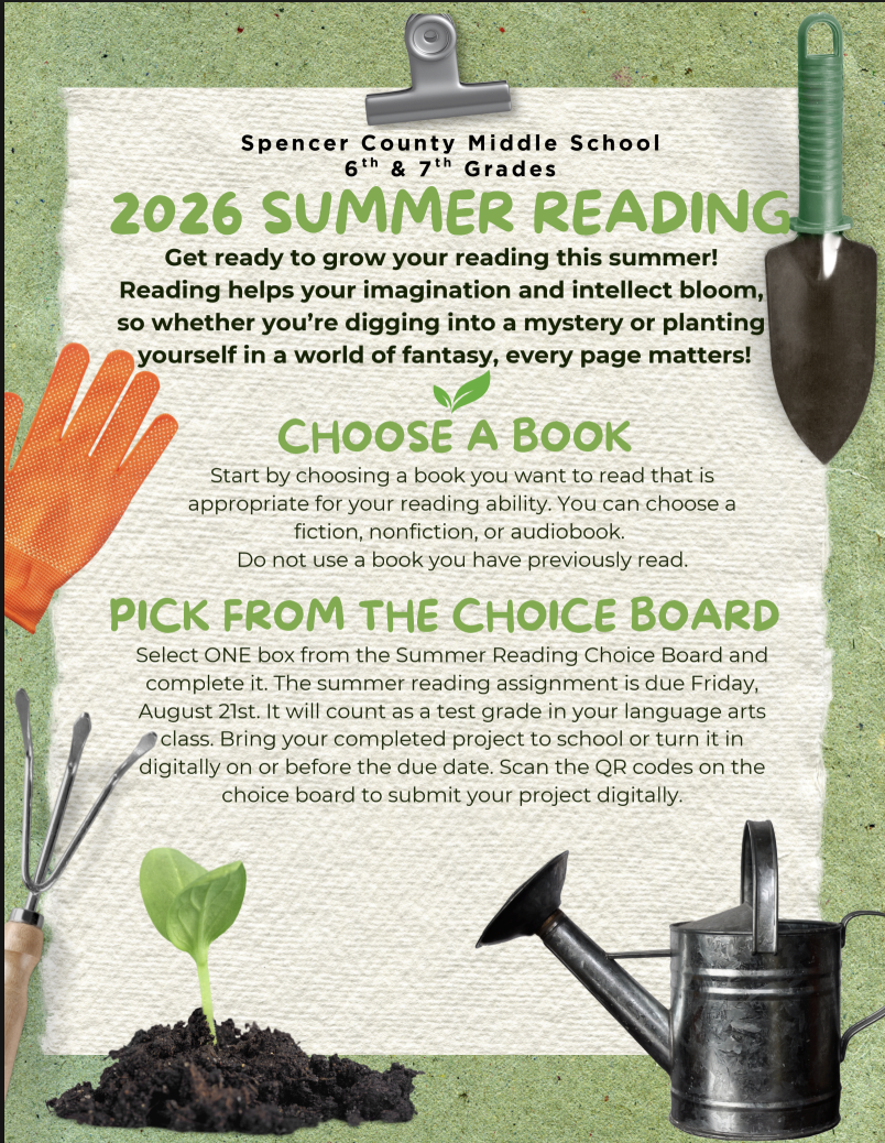 6th and 7th summer reading