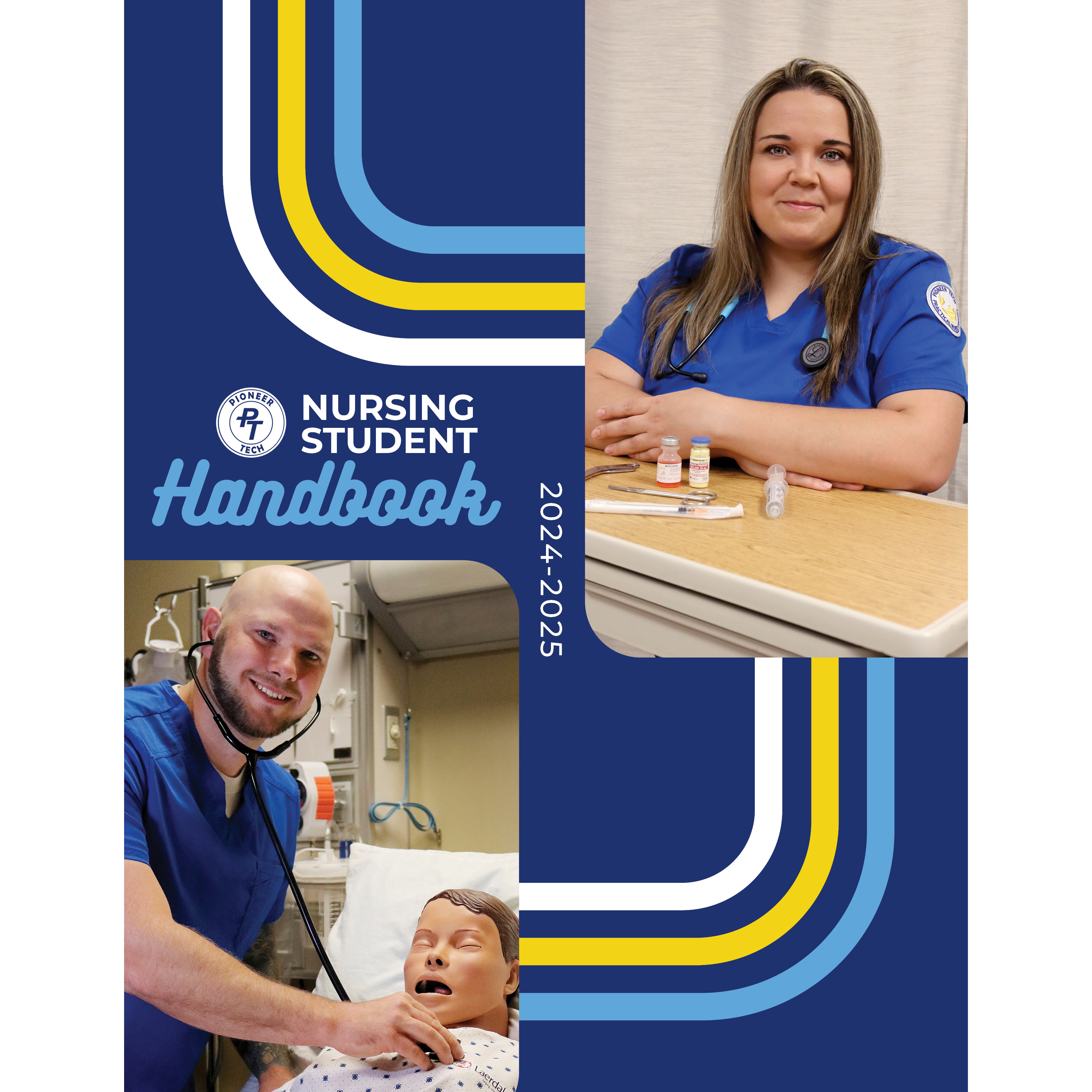 Practical nursing handbook - image of nursing students