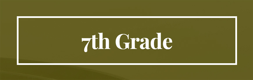 7th Grade Header image