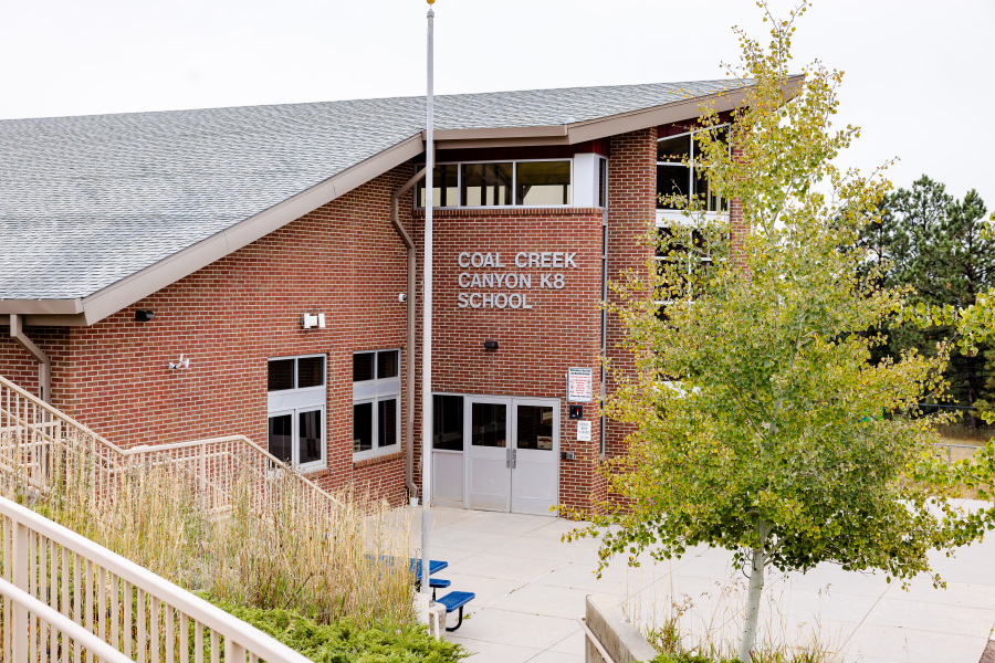 Front of school