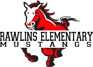 Rawlings Elementary Mustangs logo