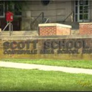 front sign scott middle school 