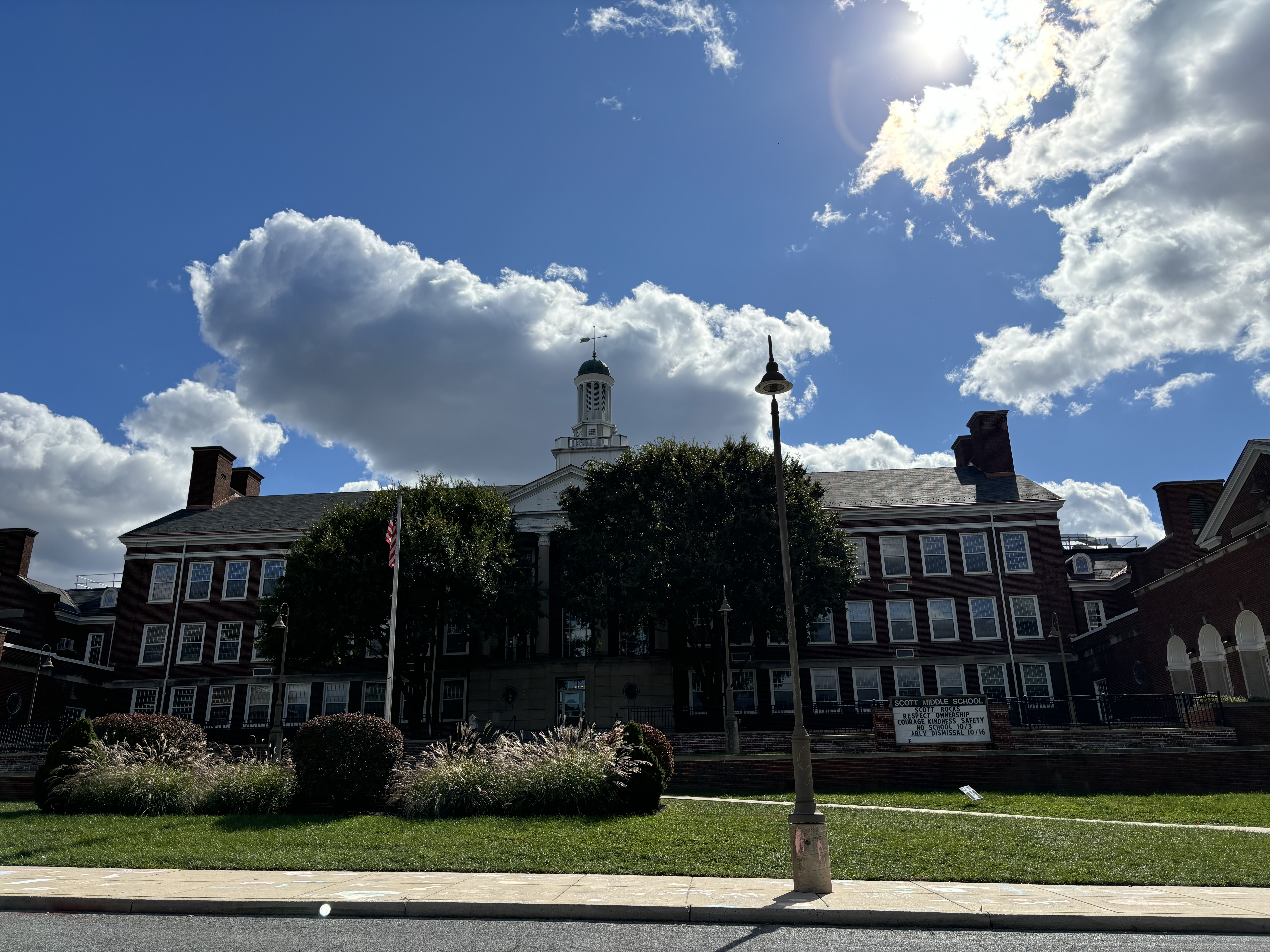 SCOTT MIDDLE SCHOOL BRICK BUILDING