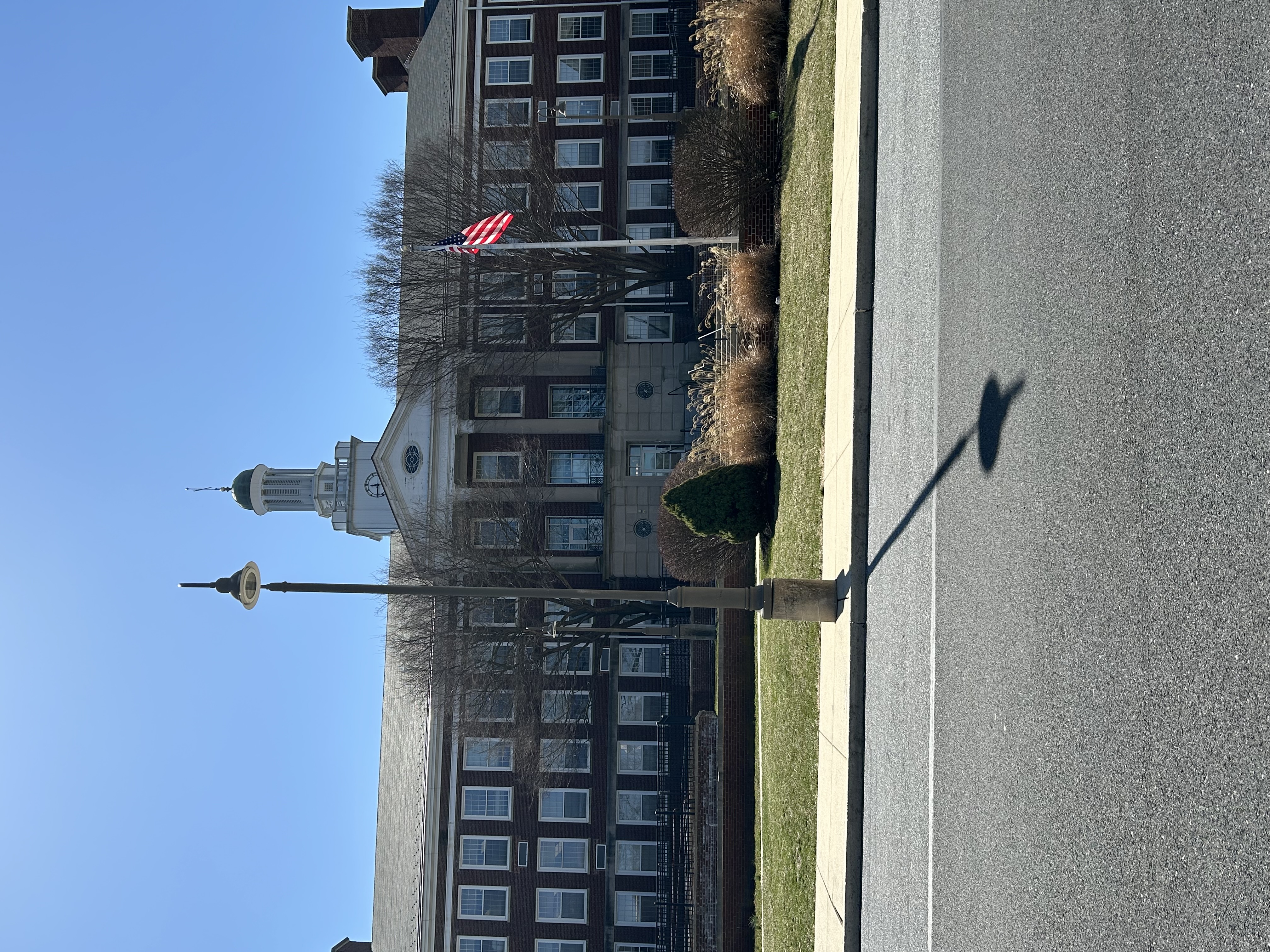 front of brick middle school 
