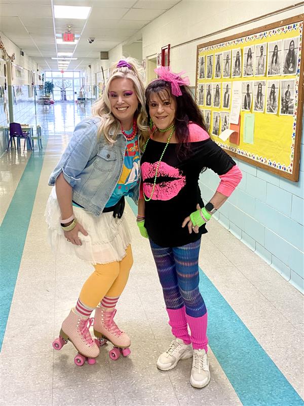 Two women posing for a photo