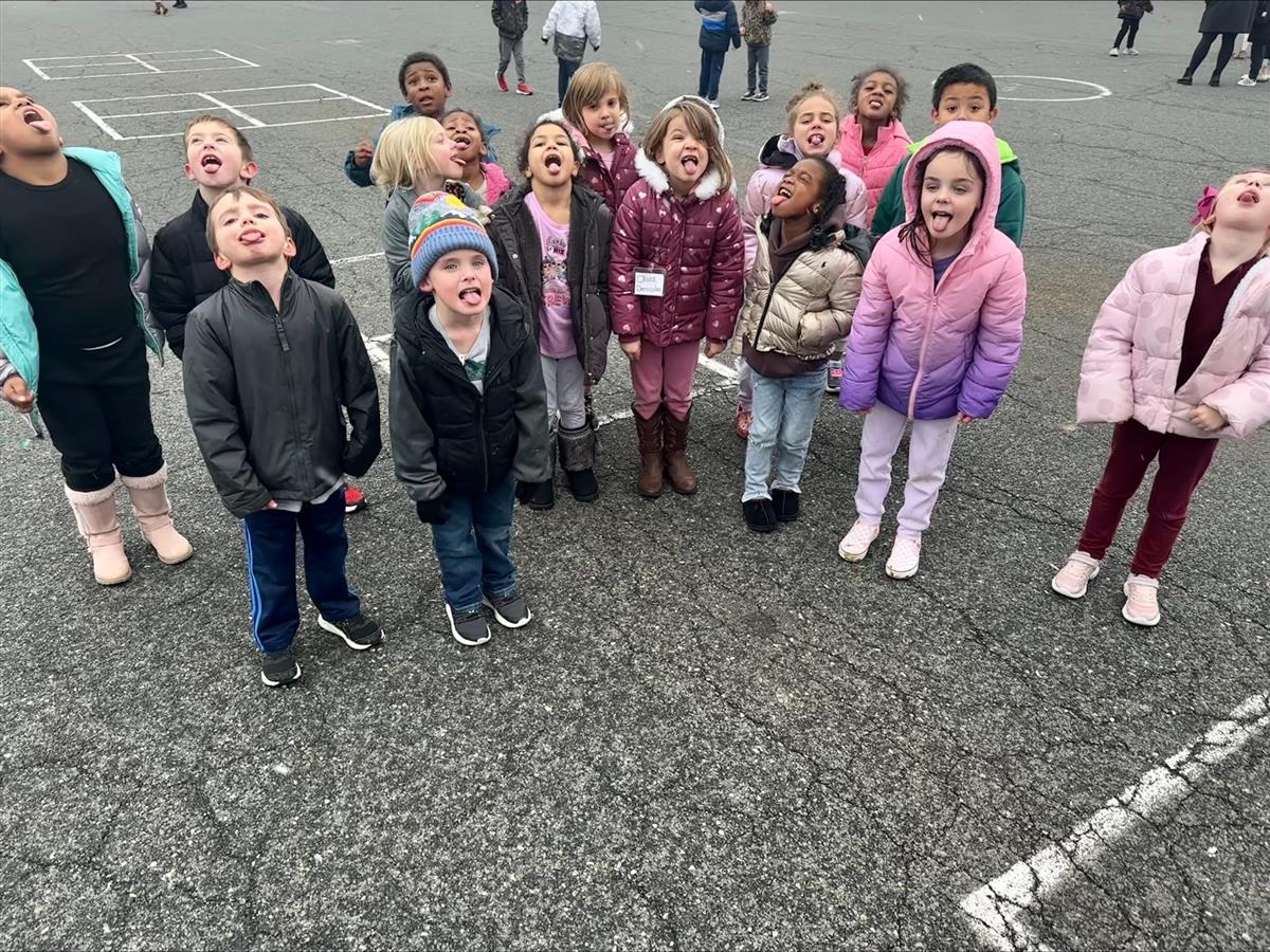 Children posing for a photo