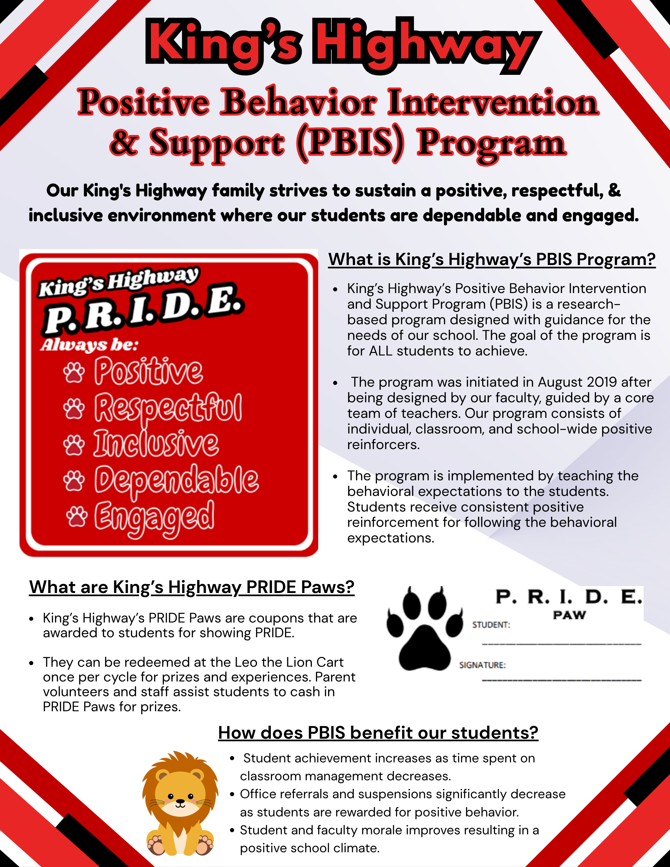 KH PBIS one pager