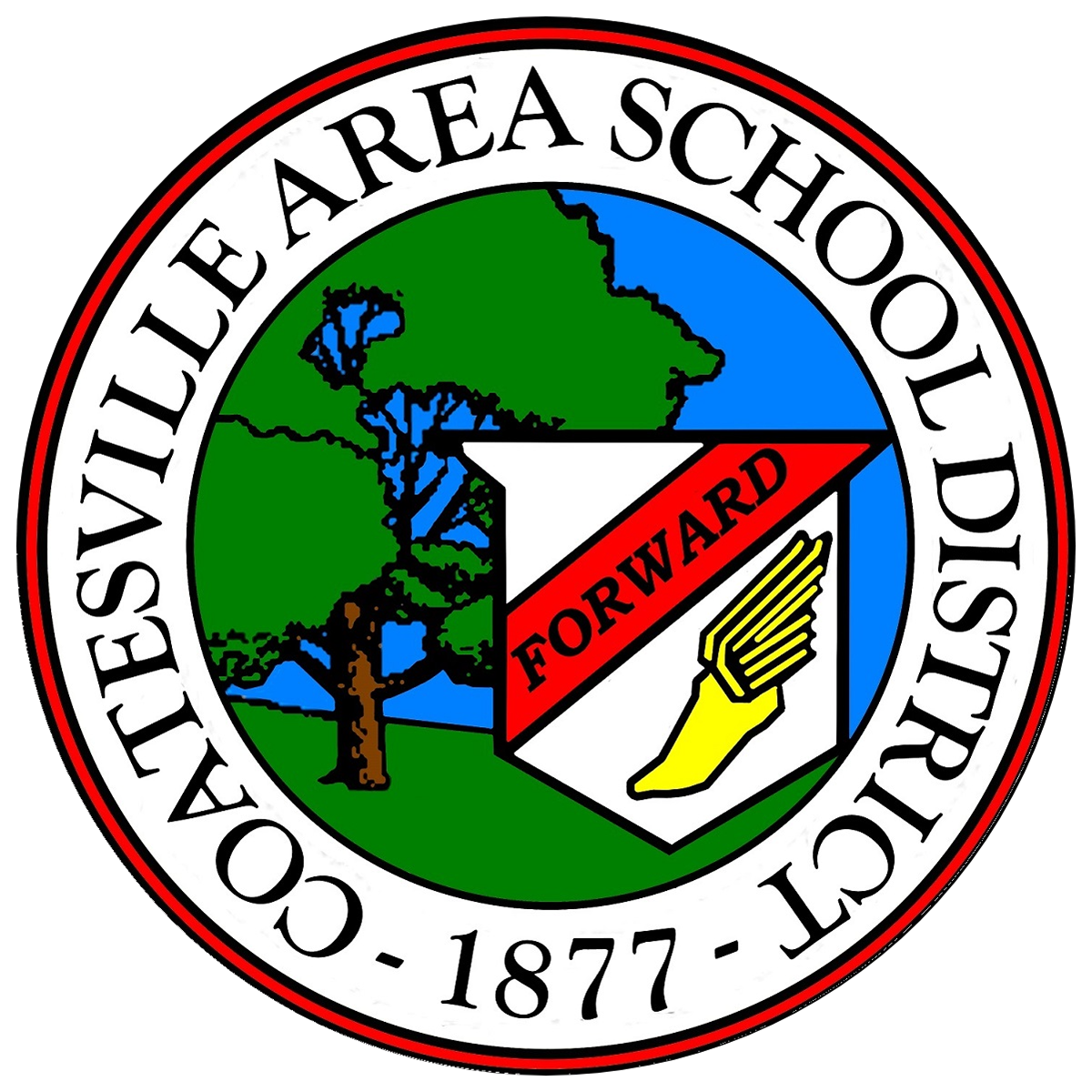 coatesville asd logo