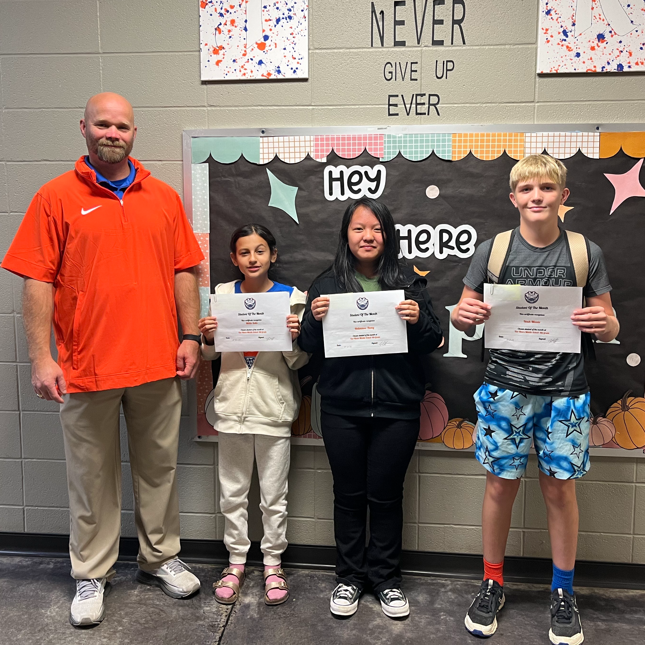 TRMS Students of the month