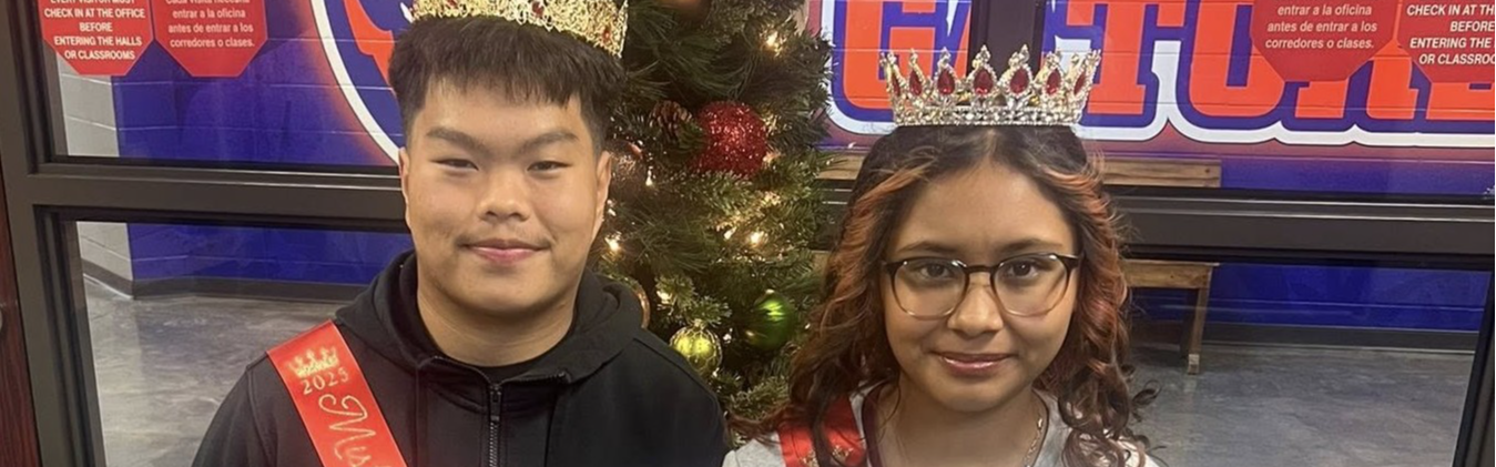 Mr and Miss Christmas Spirit