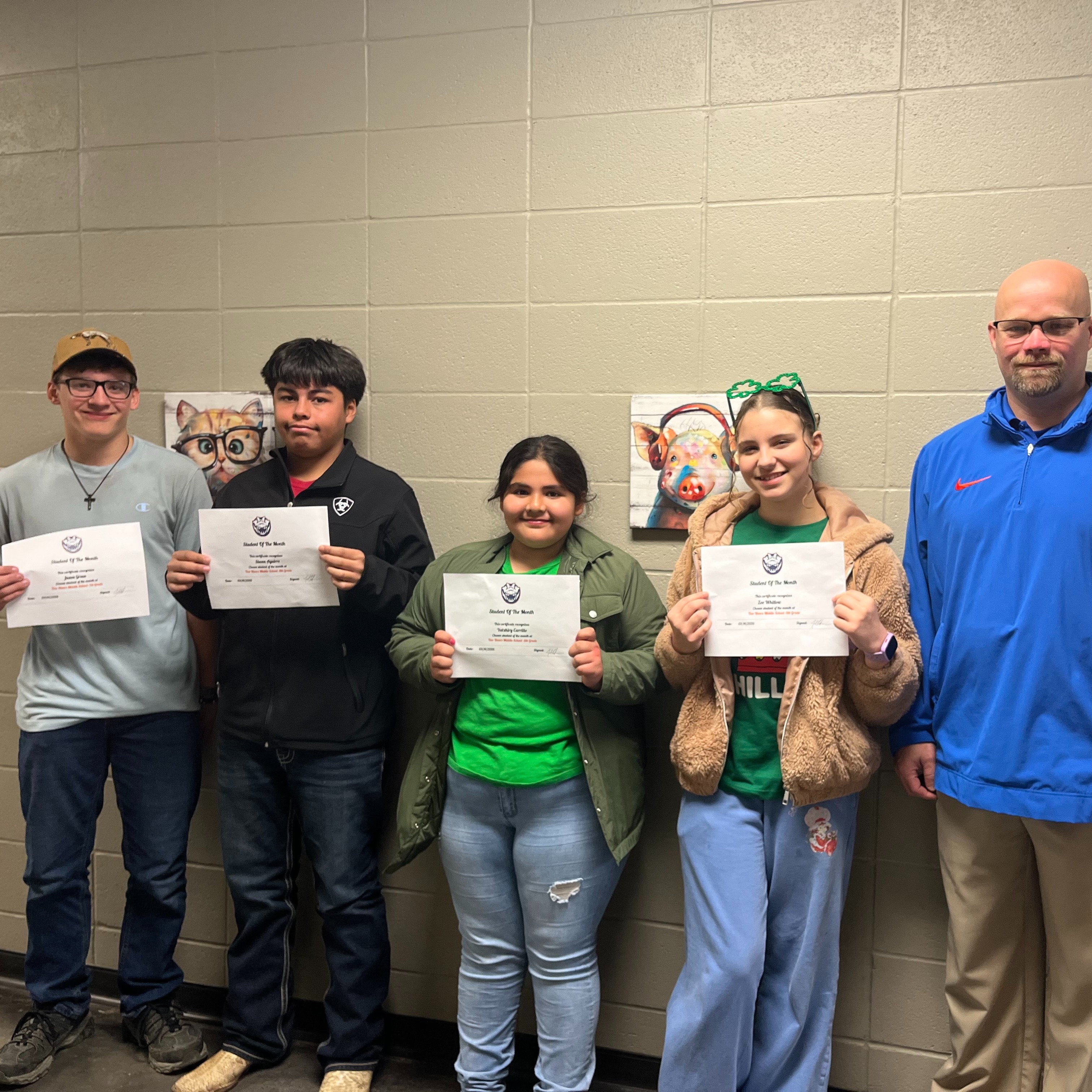 February 2026 Students of the month