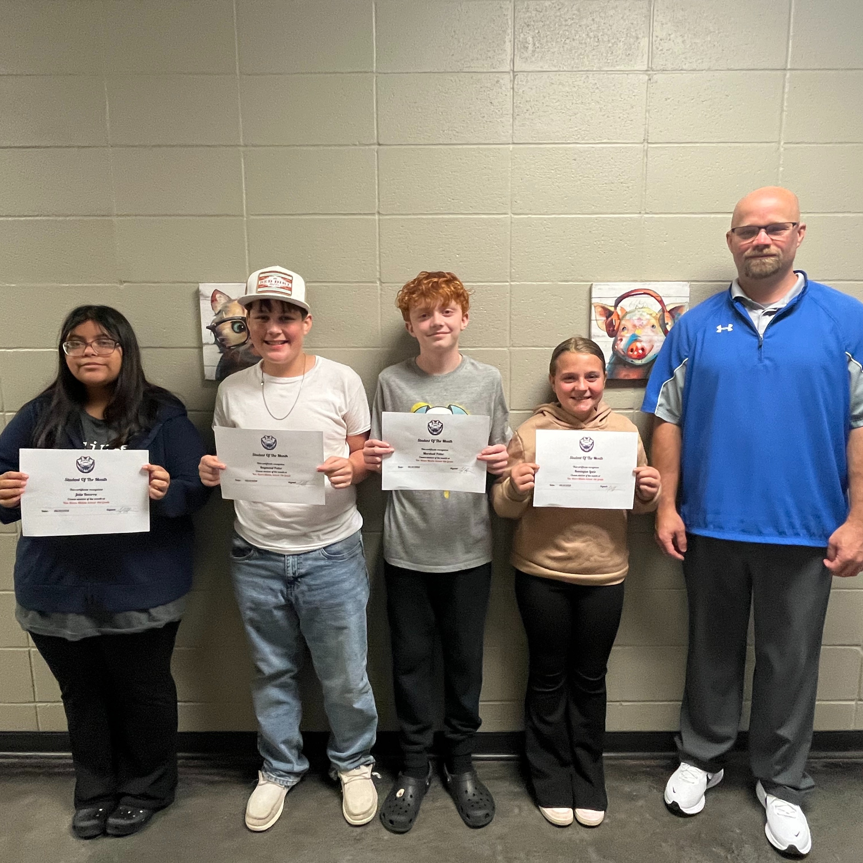 March 2026 Students of the month