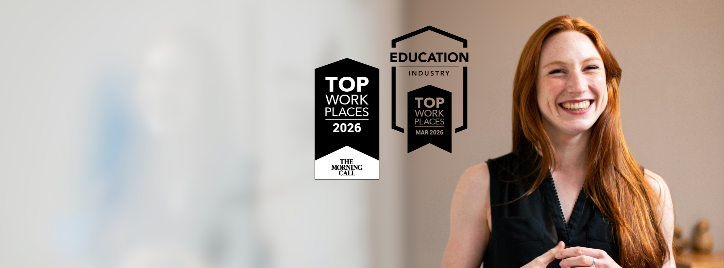 learning workshop, staff interacting with a board