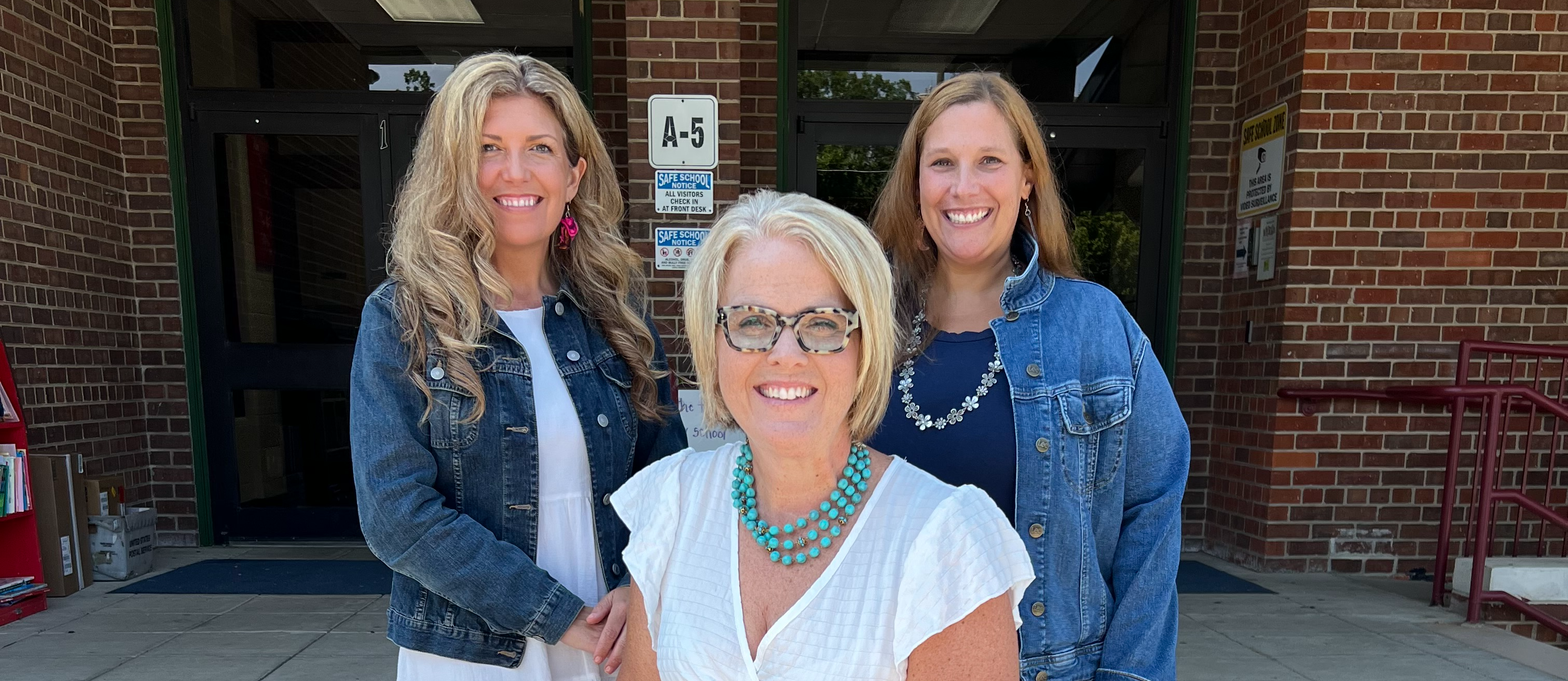Central Elementary School's administration are happy to see the students and staff back for another school year
