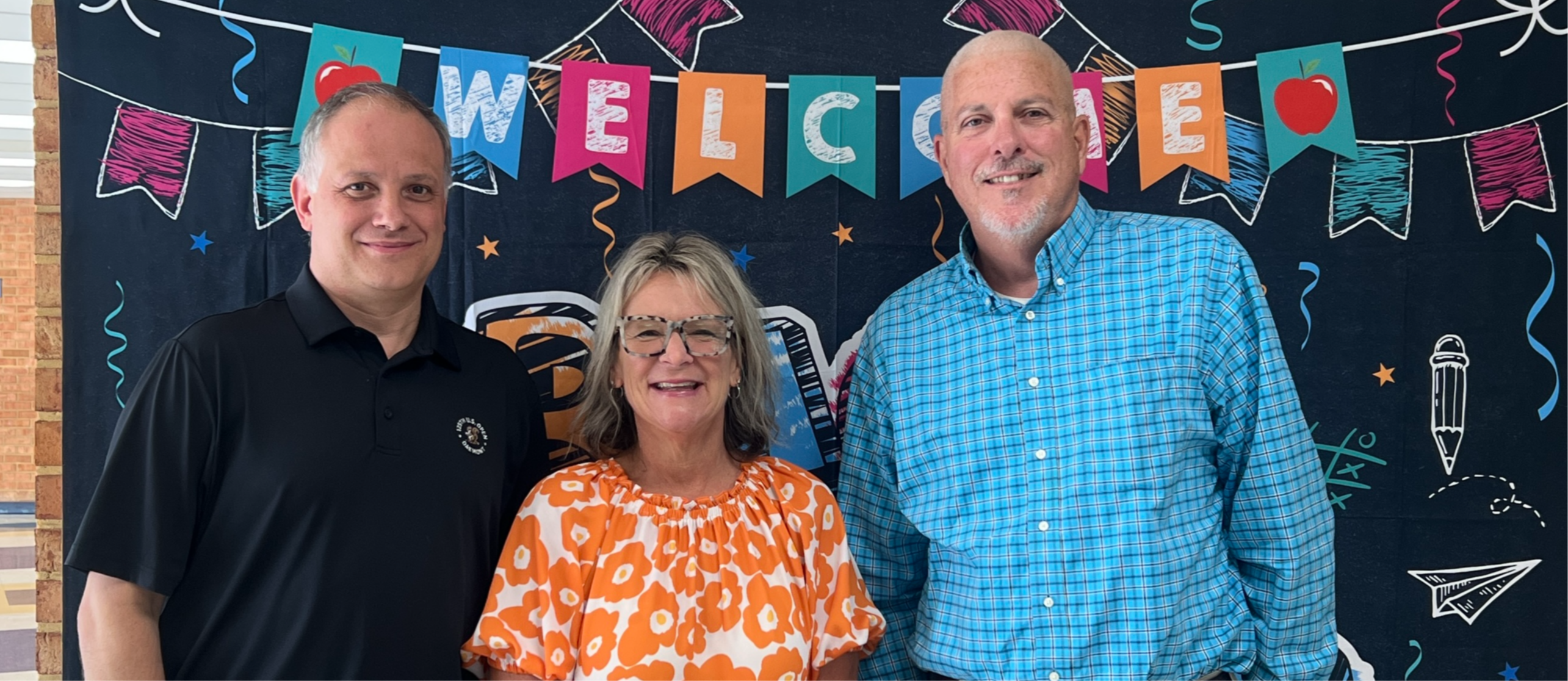The 2025-2026 Fluvanna Middle School administration are ready for the school year to start