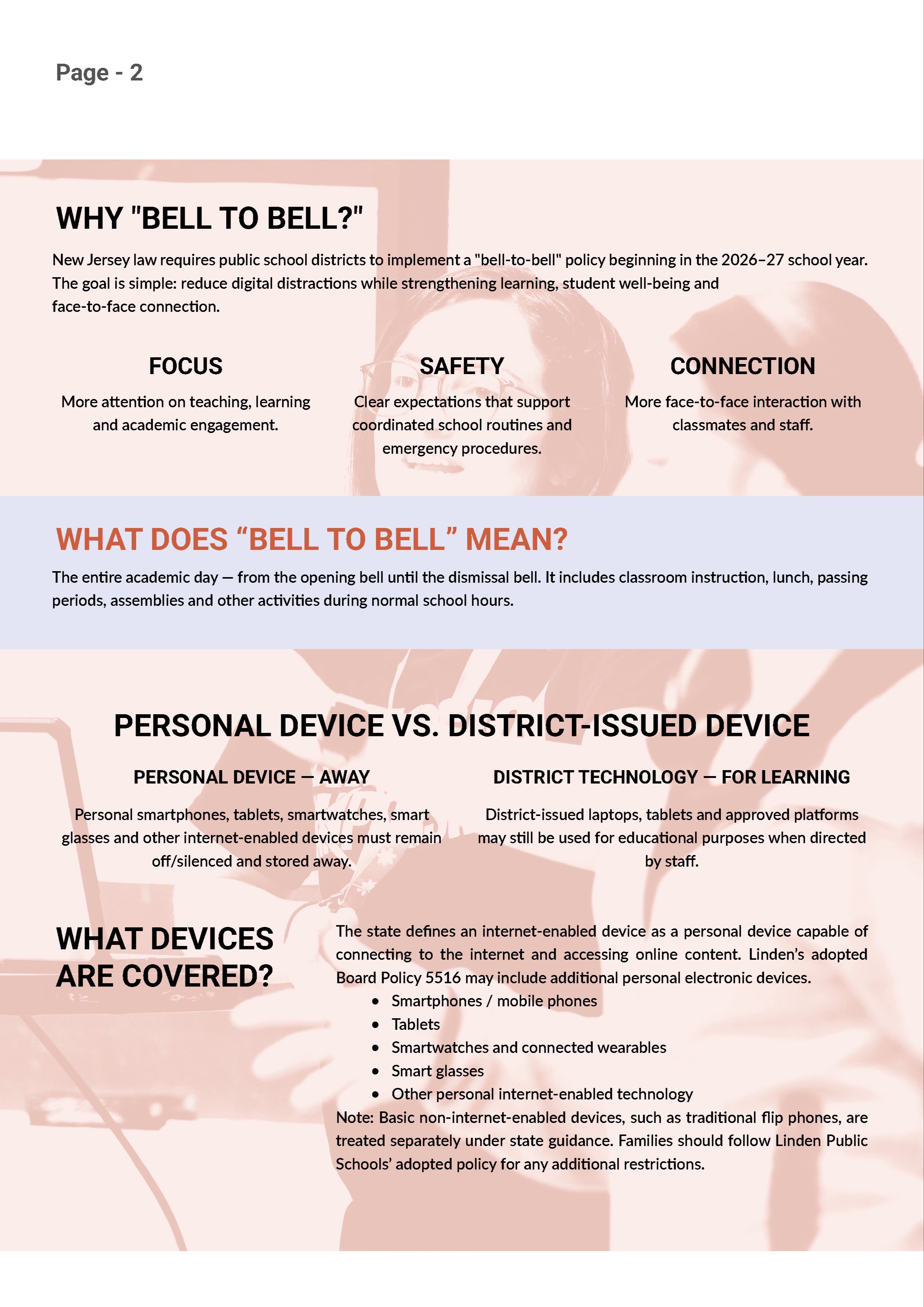 Policy 5516 Quick Reference Guide - Page 2