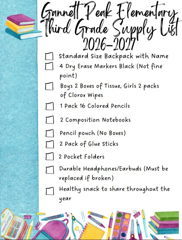 3rd Supplies