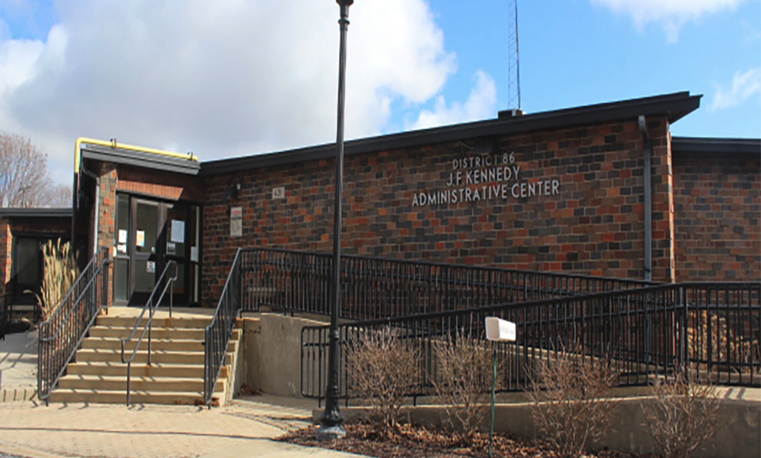 District 86 J.F. Kennedy administrative center front