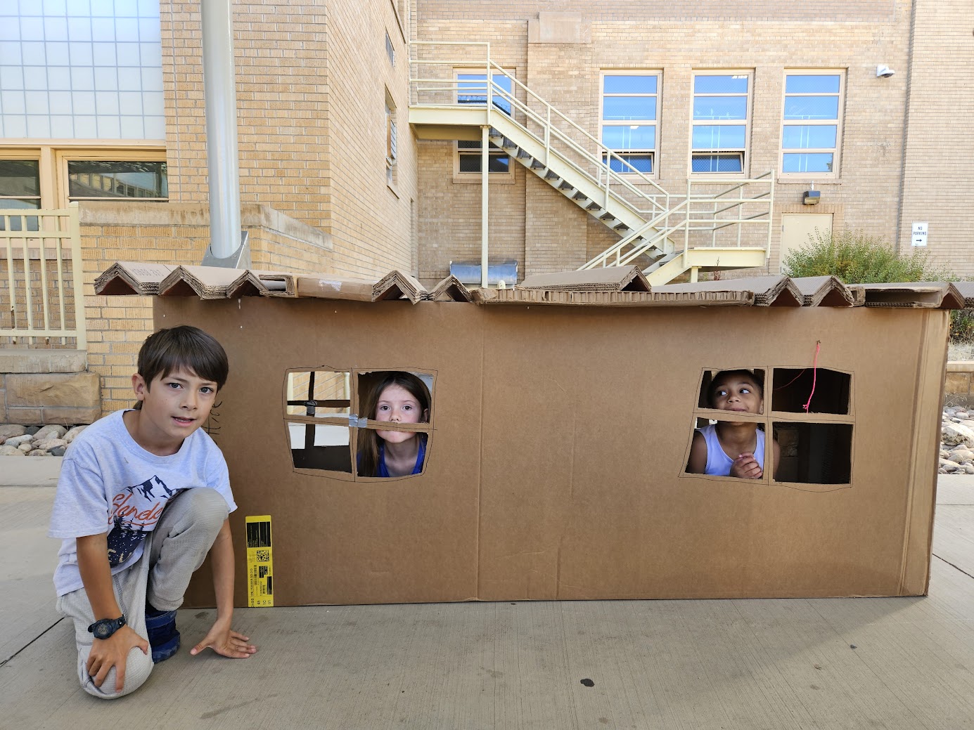 Community box building