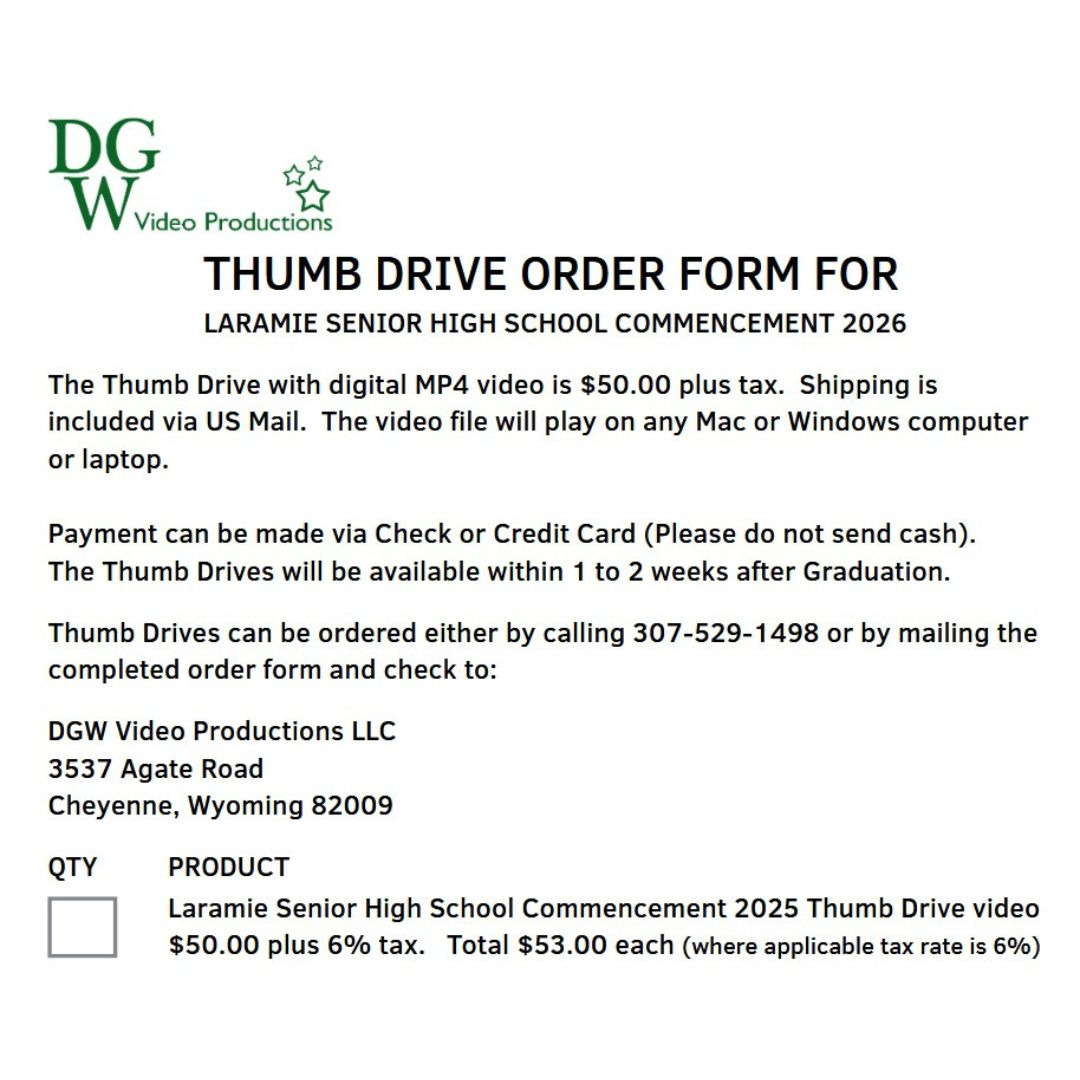 Graduation Thumb Drive