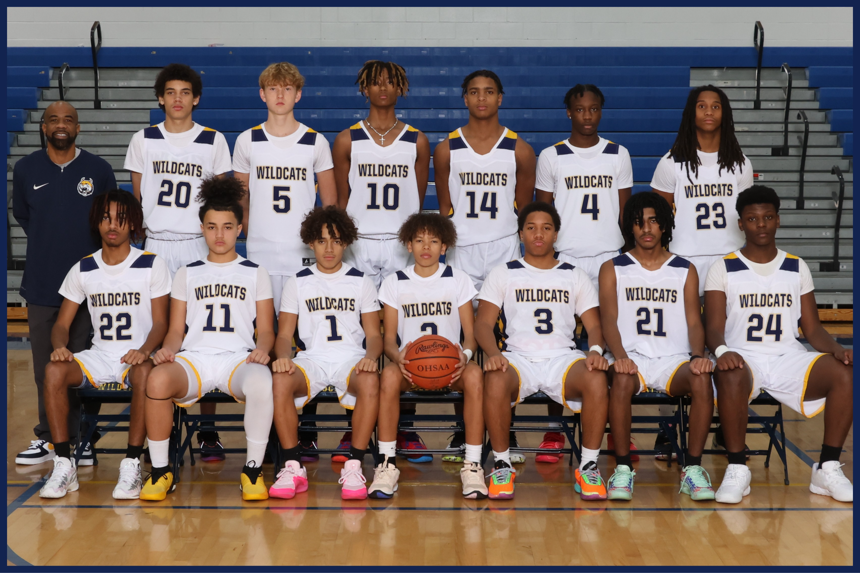 Freshmen Boys Baskeball Team