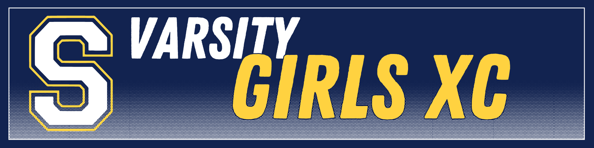 Varsity Girls XC Team Website Header