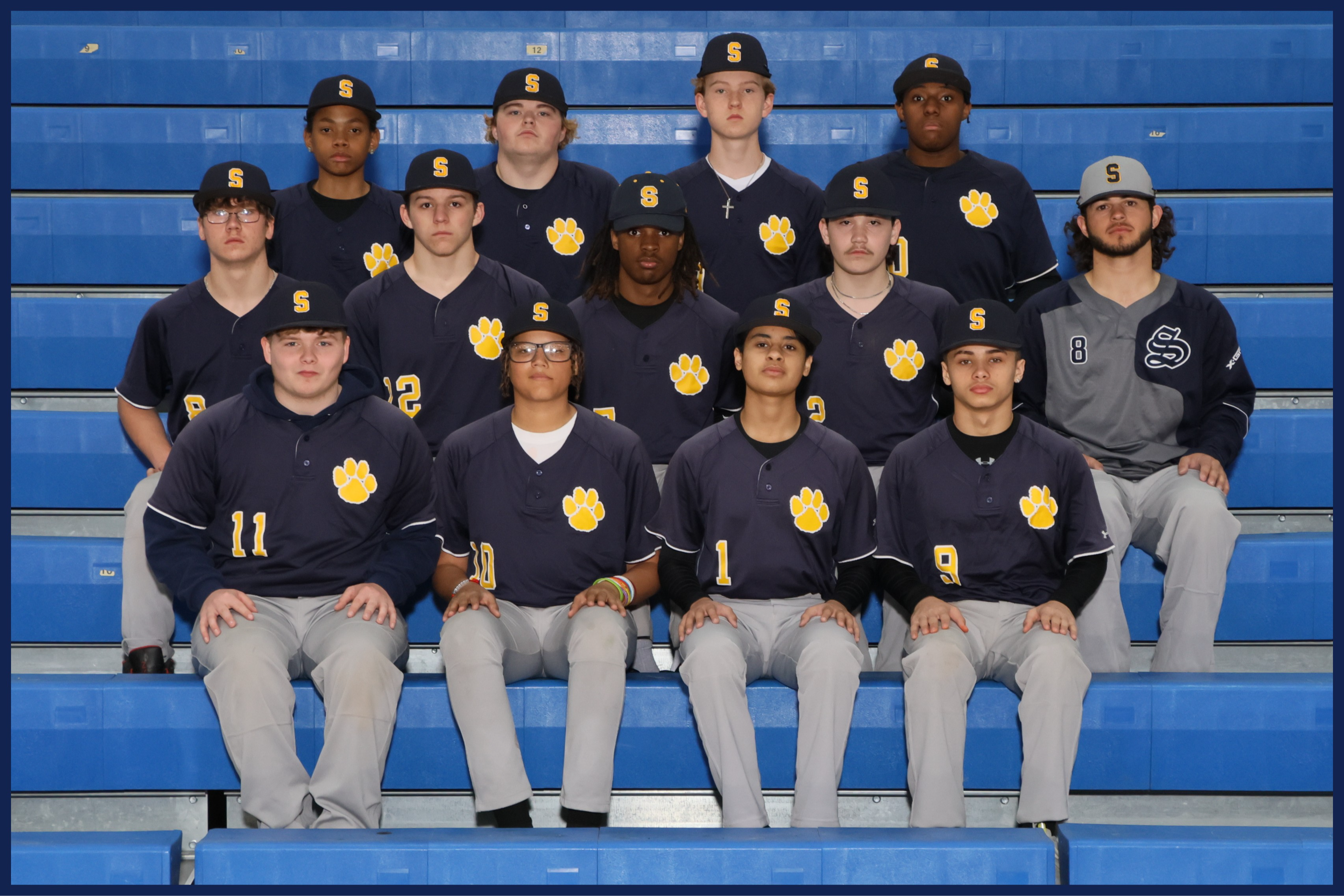 JV Baseball Team Photo