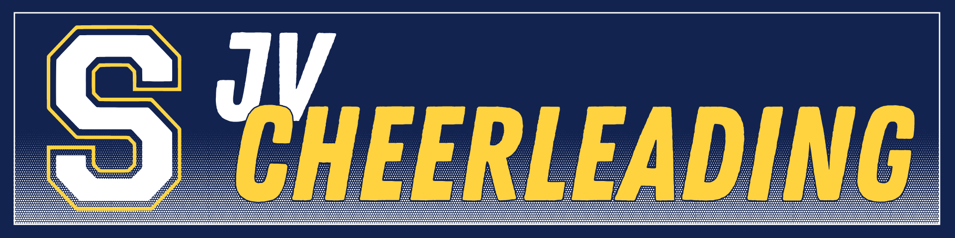 JV Cheerleading Team Website Header