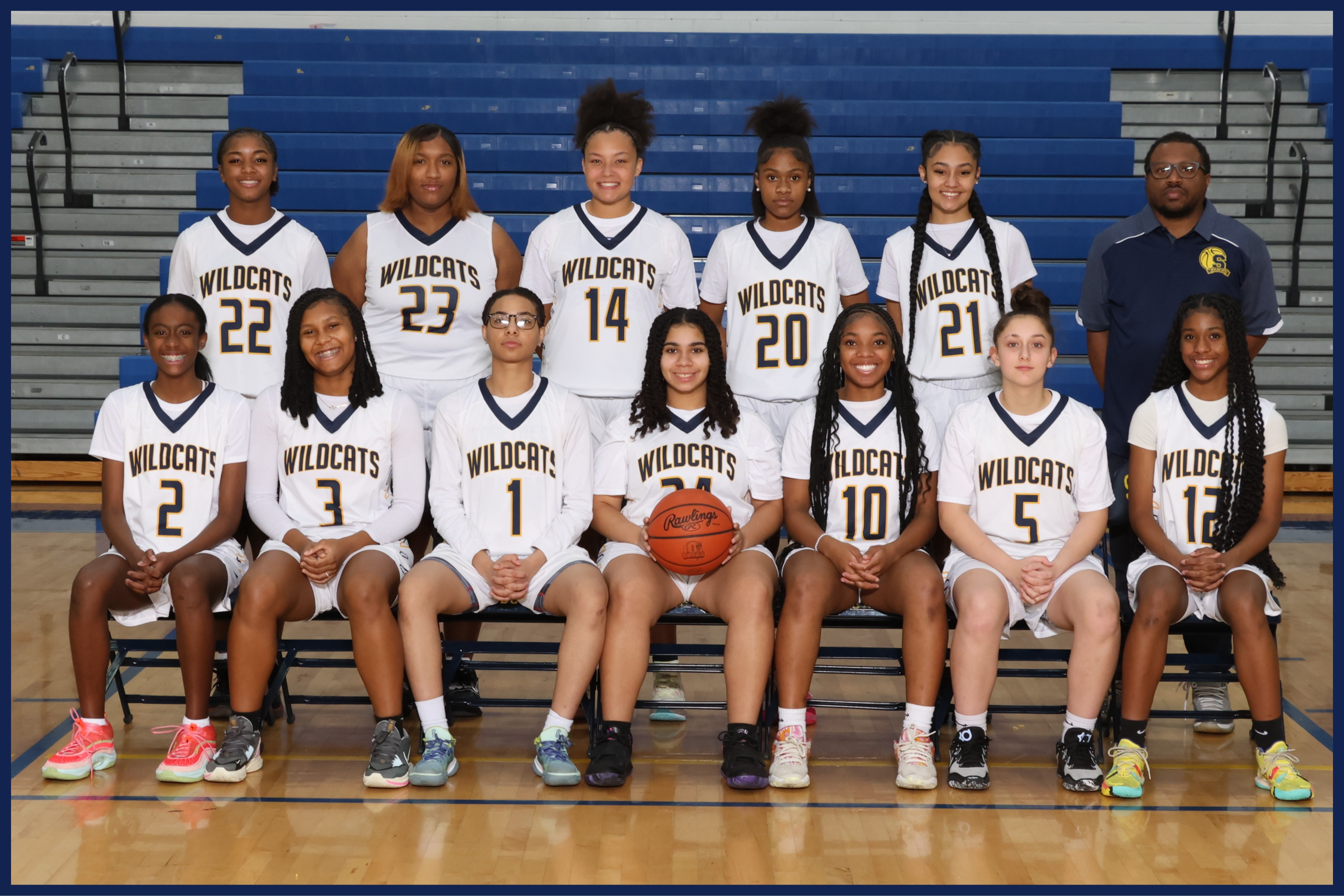 JV Girls Basketball Team Photo