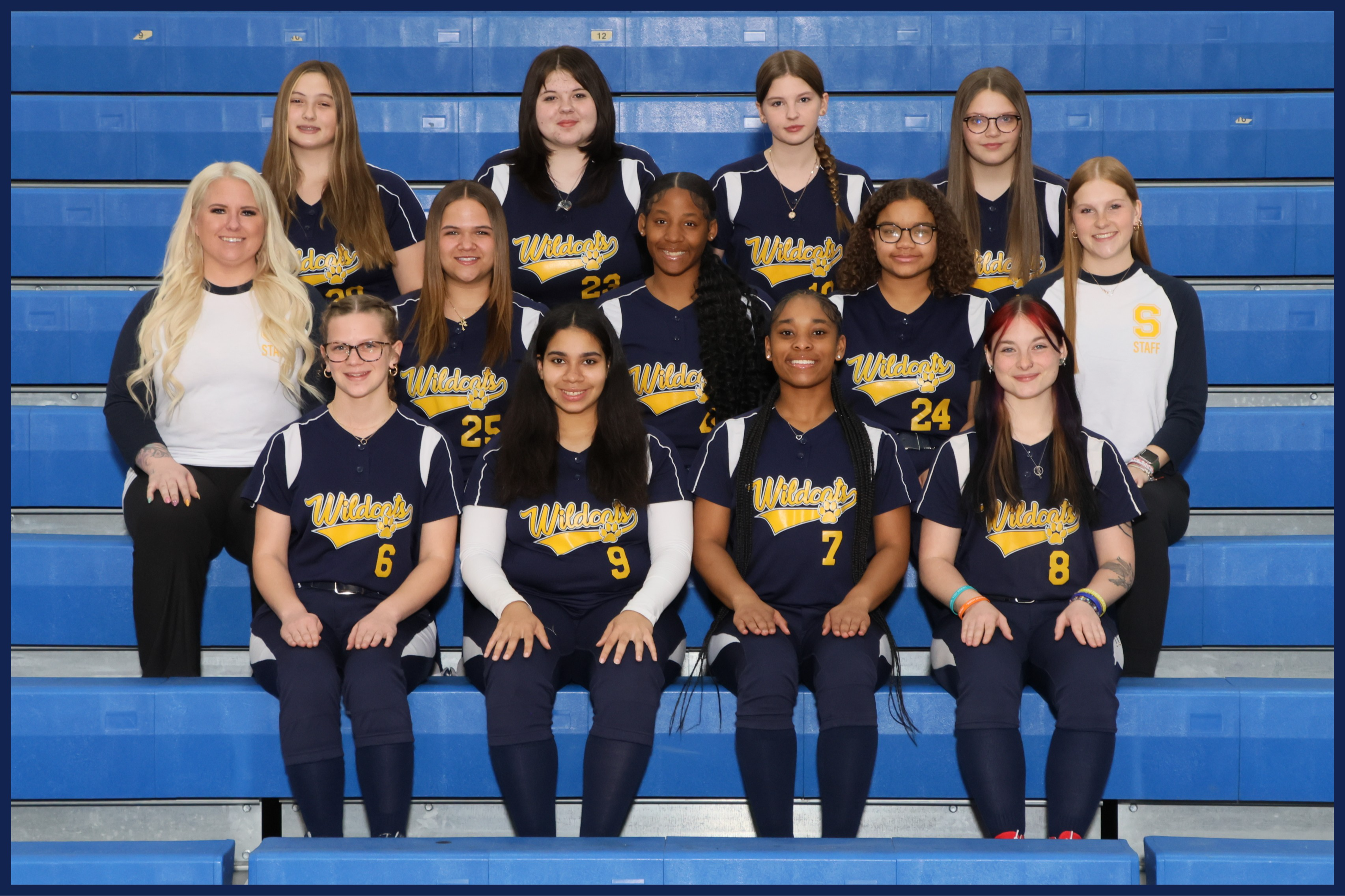 JV Softball Team Photo