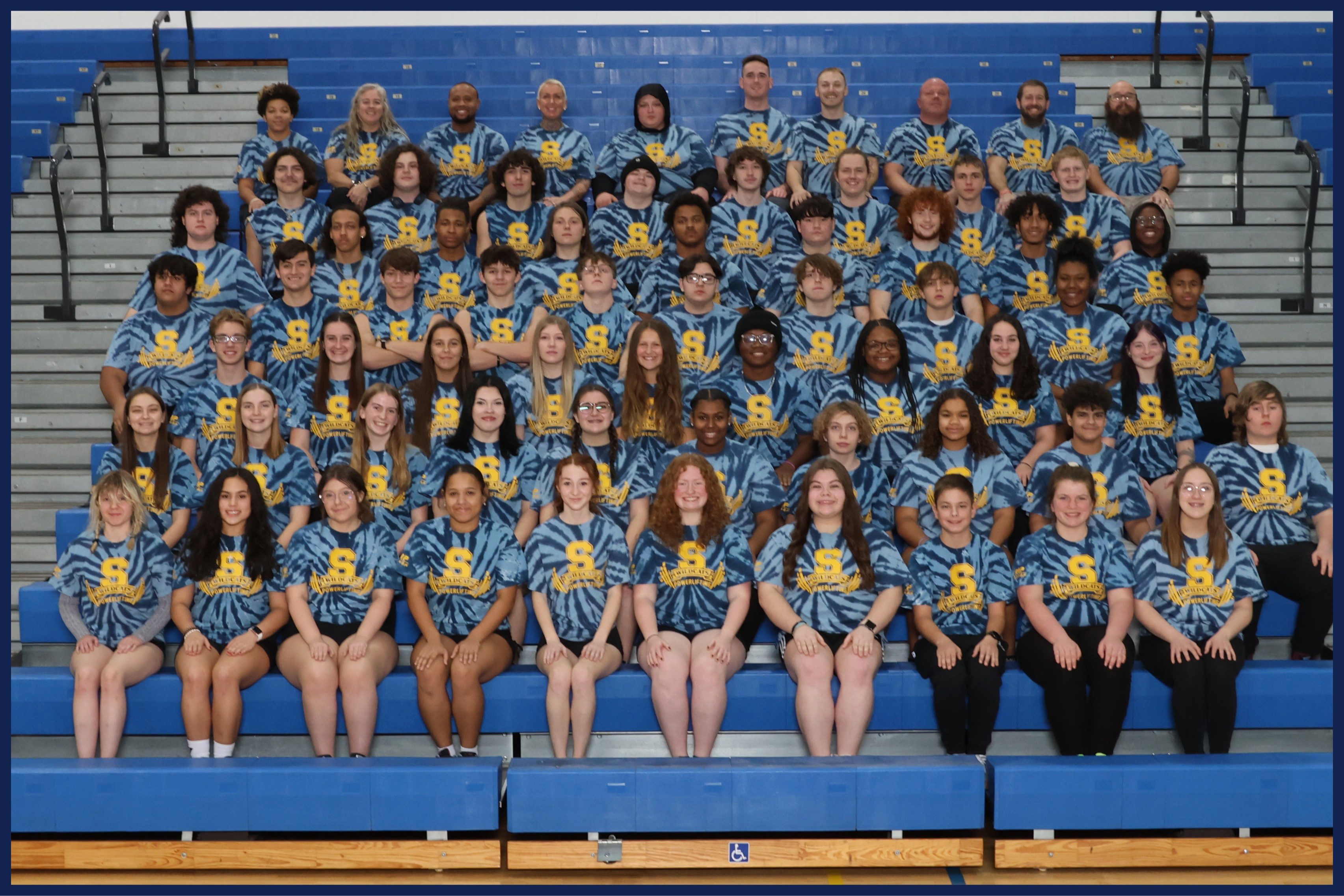 HS Powerlifting Team Photo