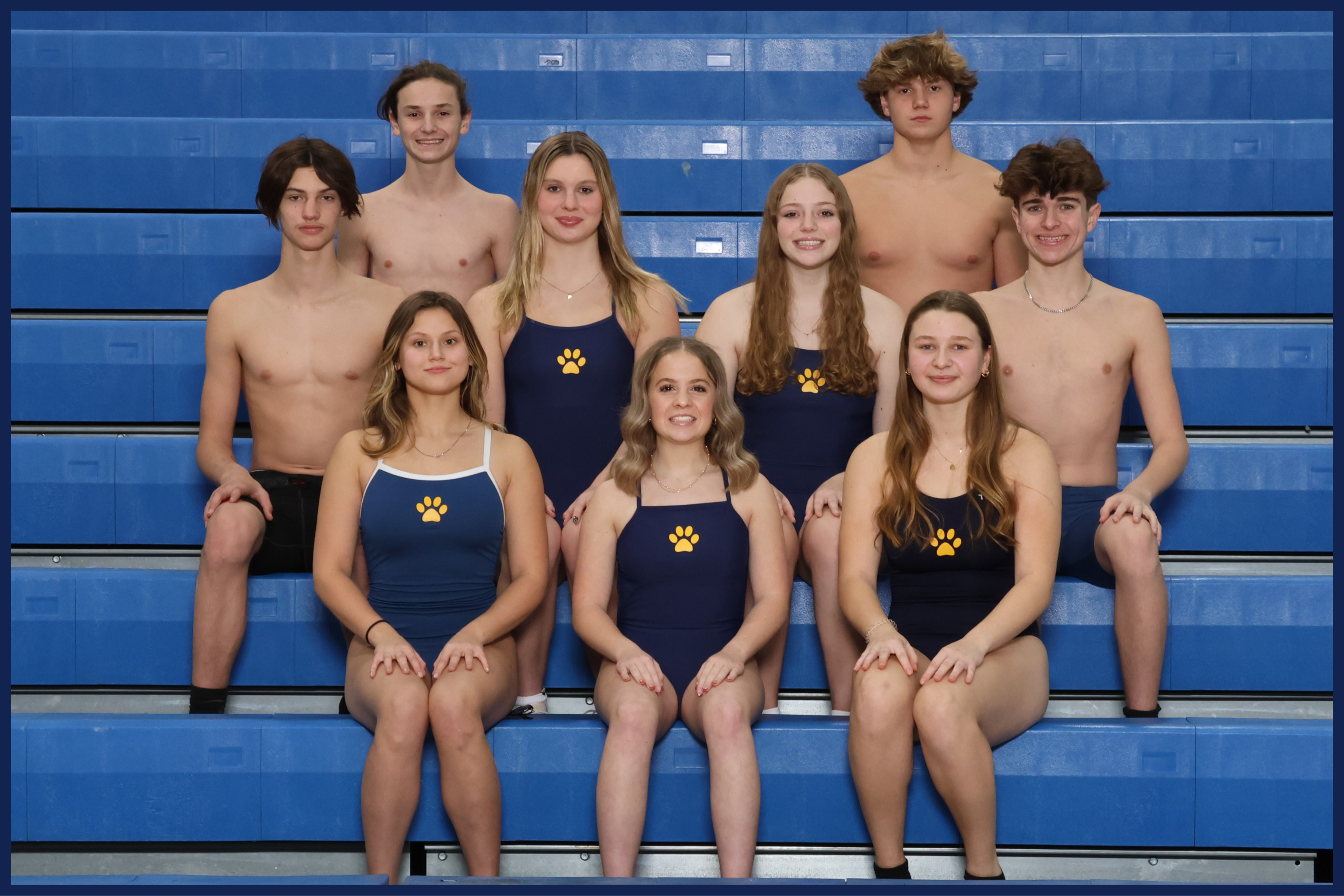 HS Swimming Team Photo