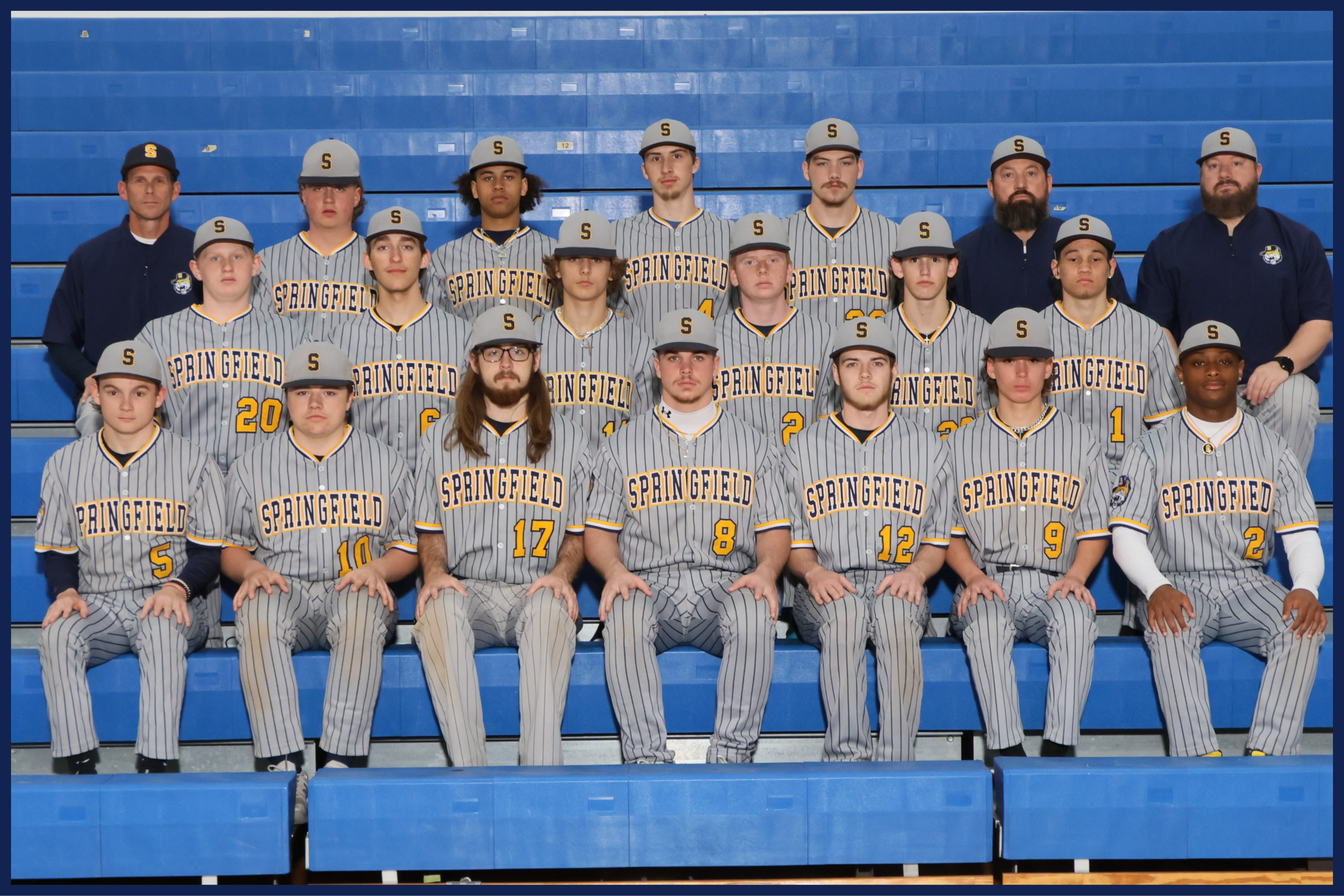 Varsity Baseball Team Photo