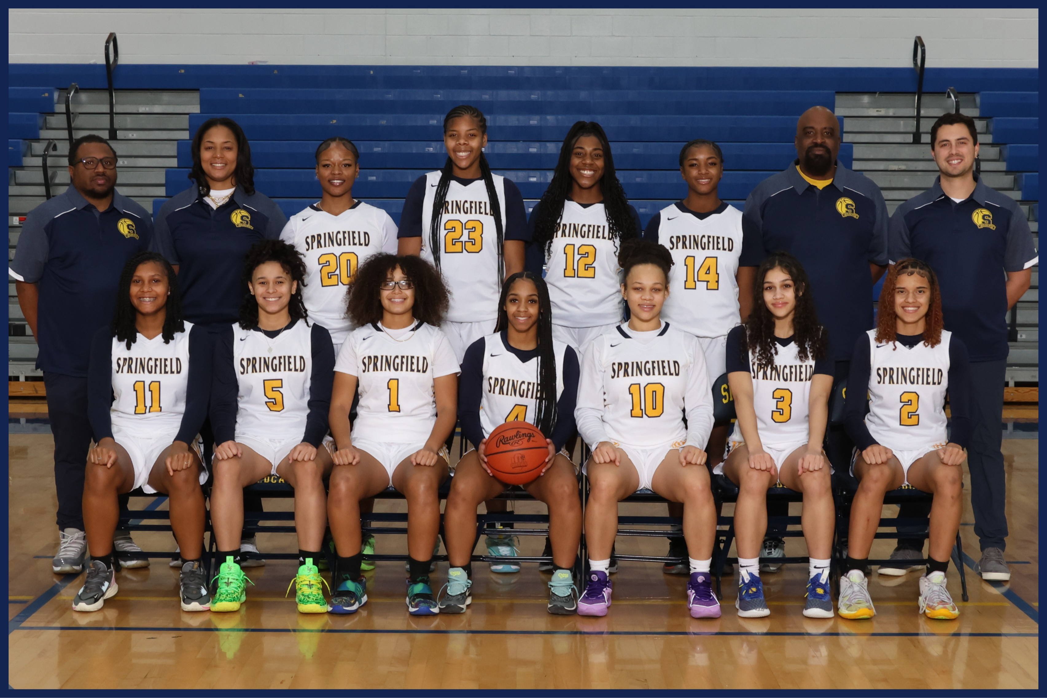 Girls Varsity Basketball Team Photo