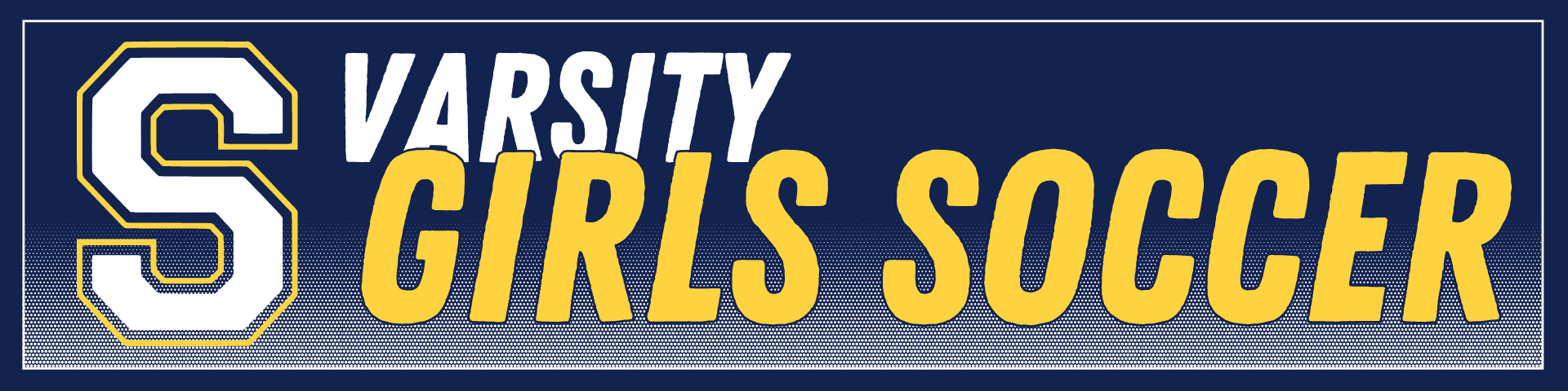 Varsity Girls Soccer Team Website Header