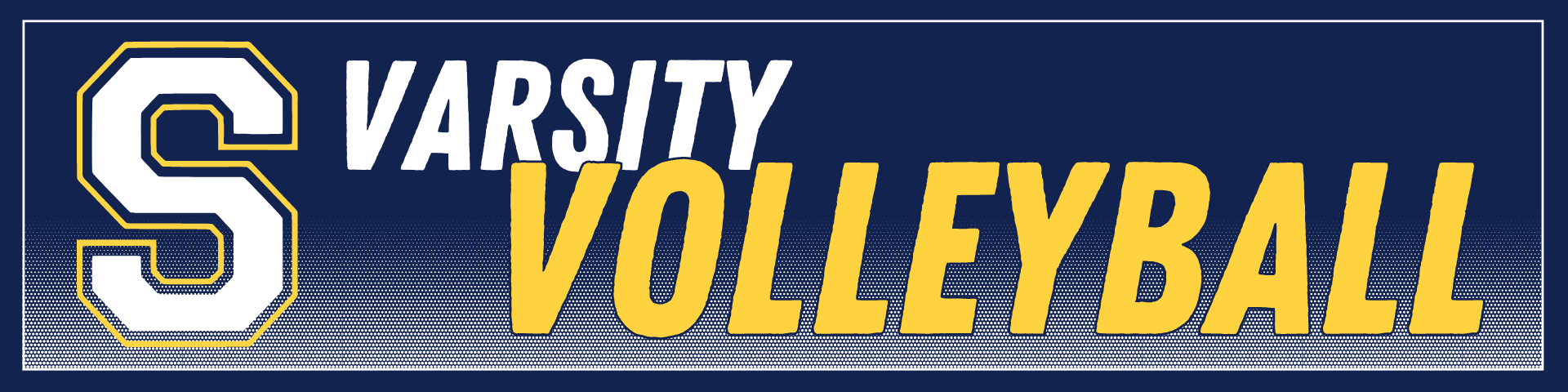 Varsity Volleyball Team Website Header