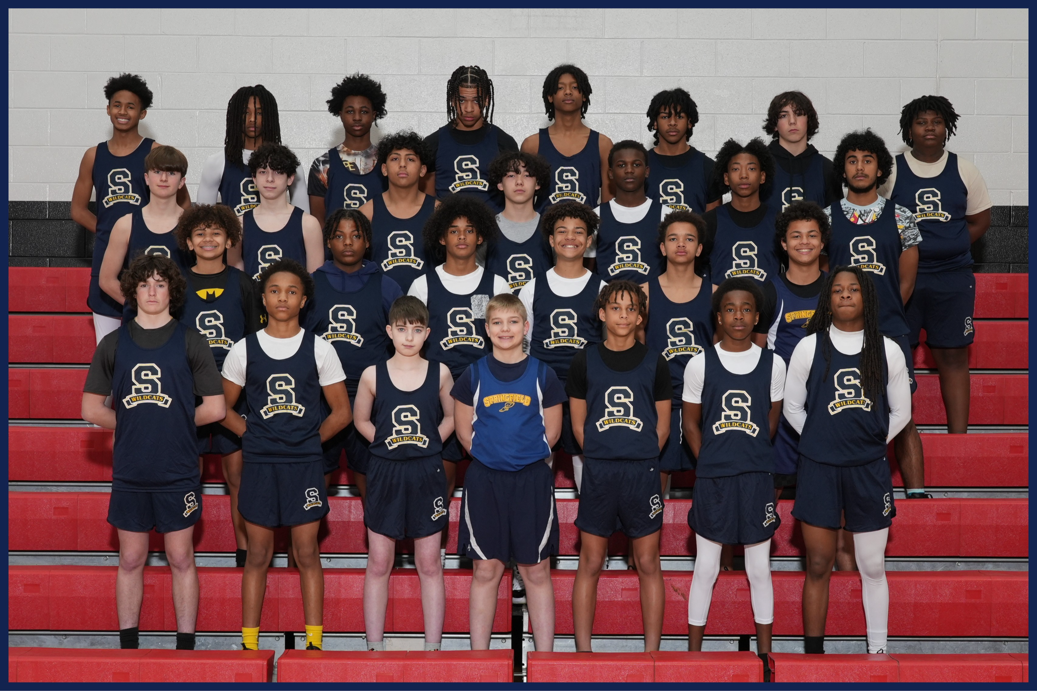 MS Boys Track & Field Team Photo