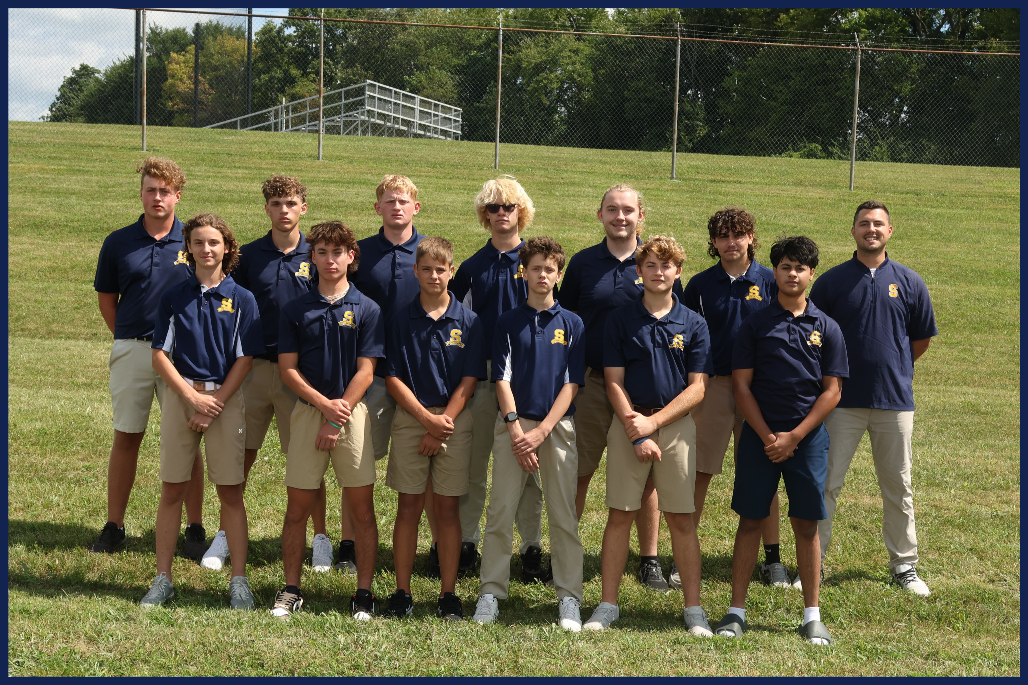 Varsity Golf Team Photo