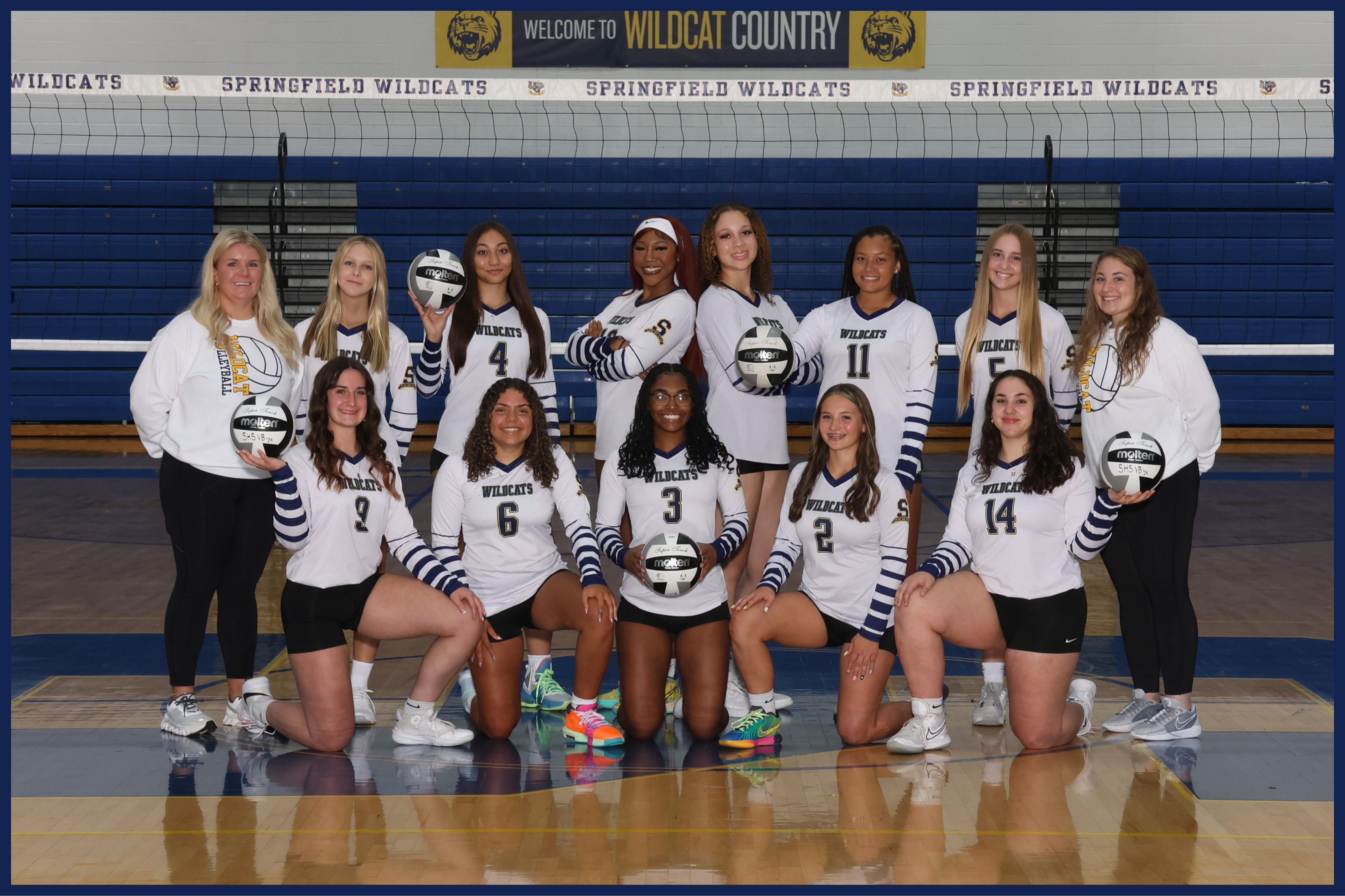 Varsity Volleyball Team Photo