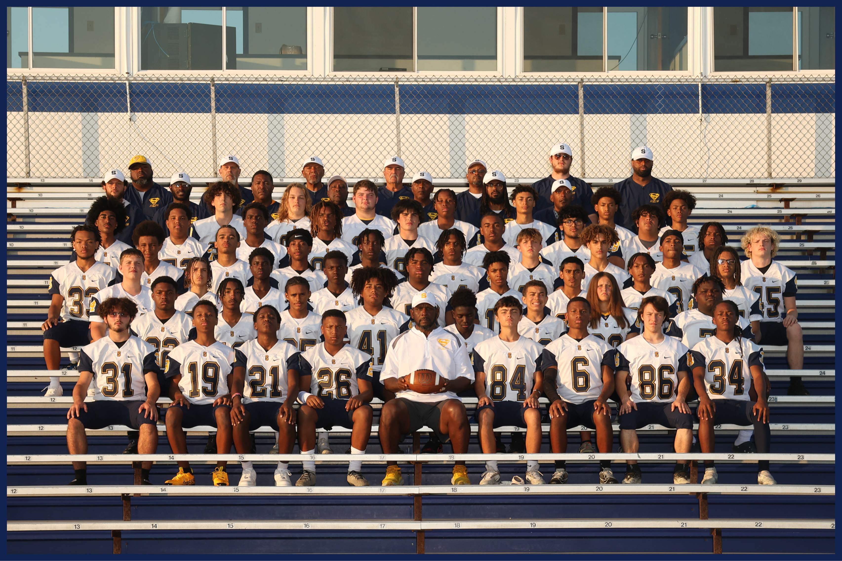 JV Football Team Photo