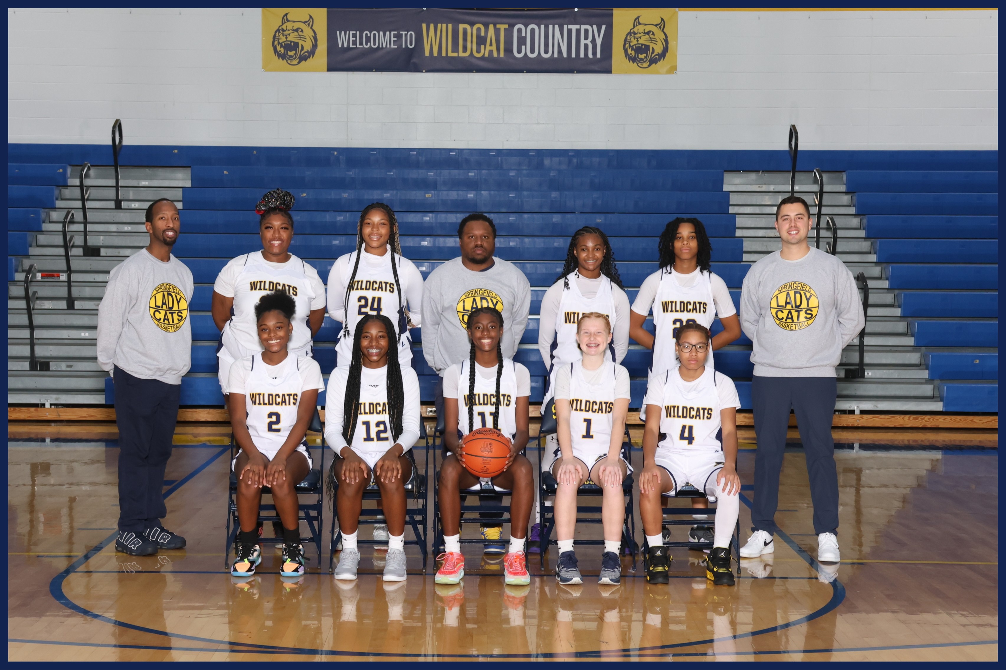 JV Girls Basketball Team Photo