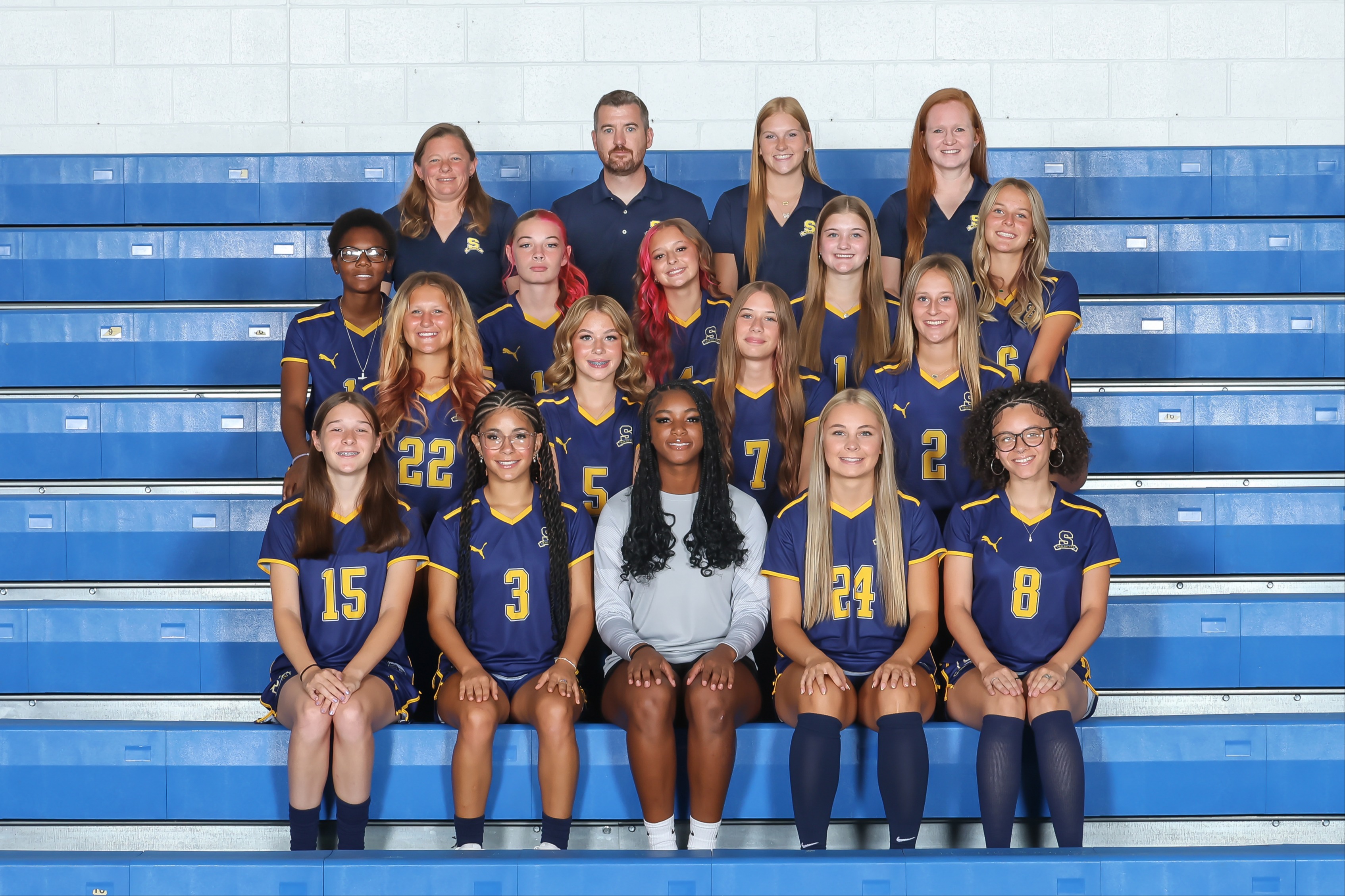Varsity Girls Soccer Team Photo