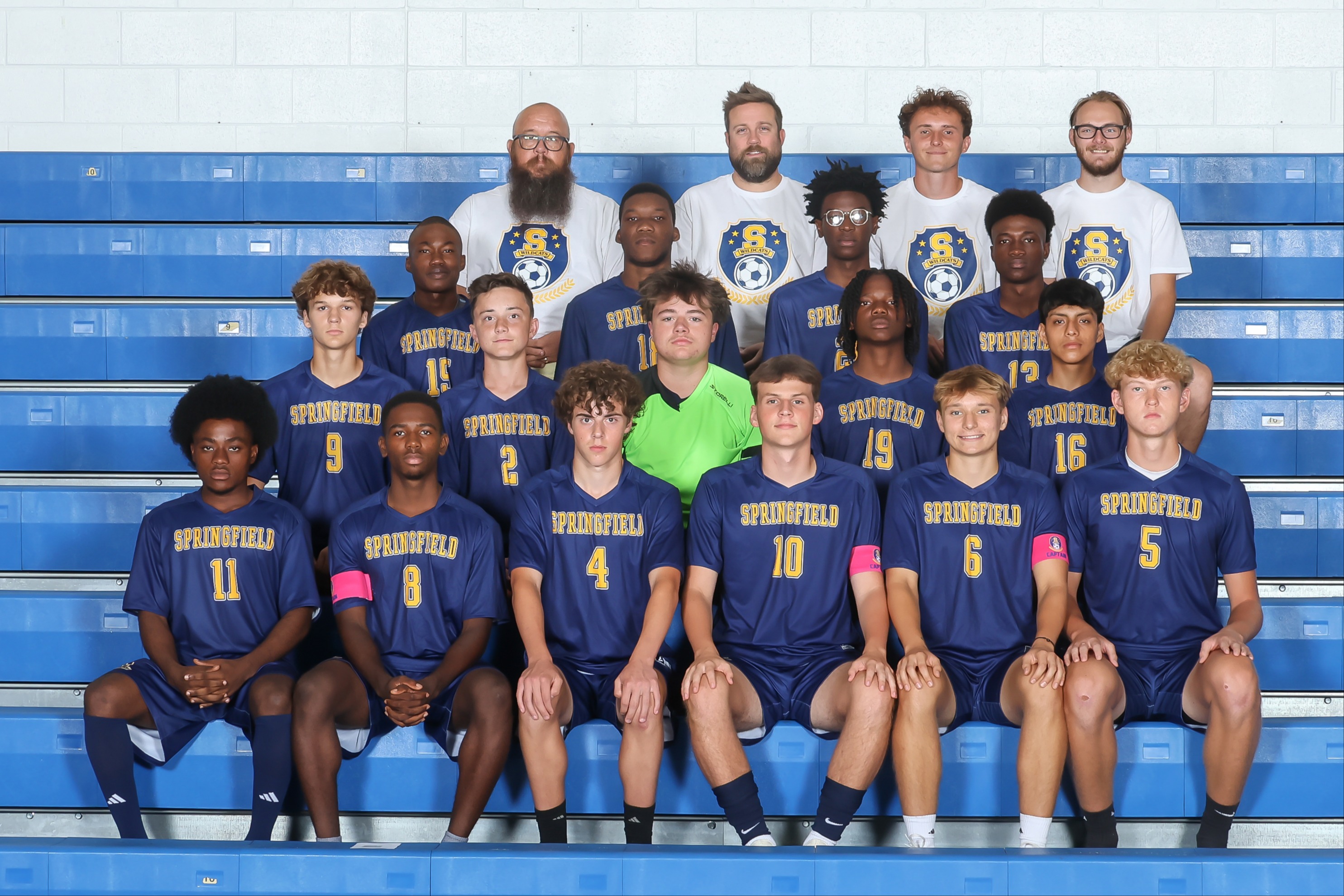 Varsity Boys Soccer Team Photo