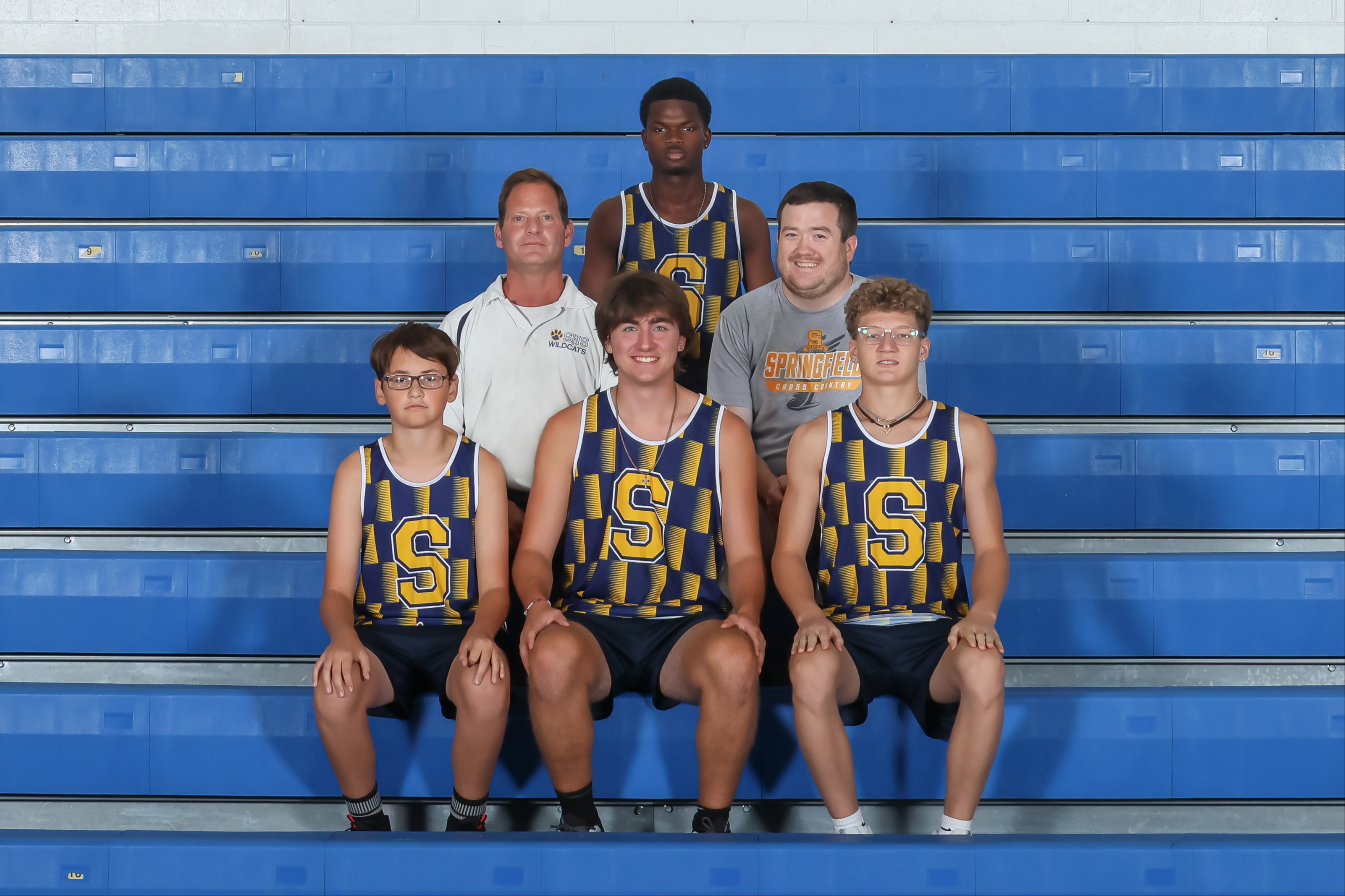 Varsity Boys Cross Country Team Photo