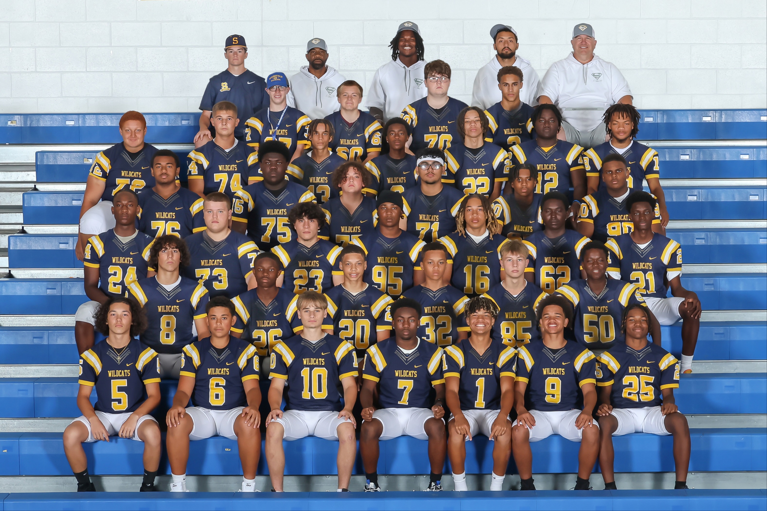 JV Football Team Photo