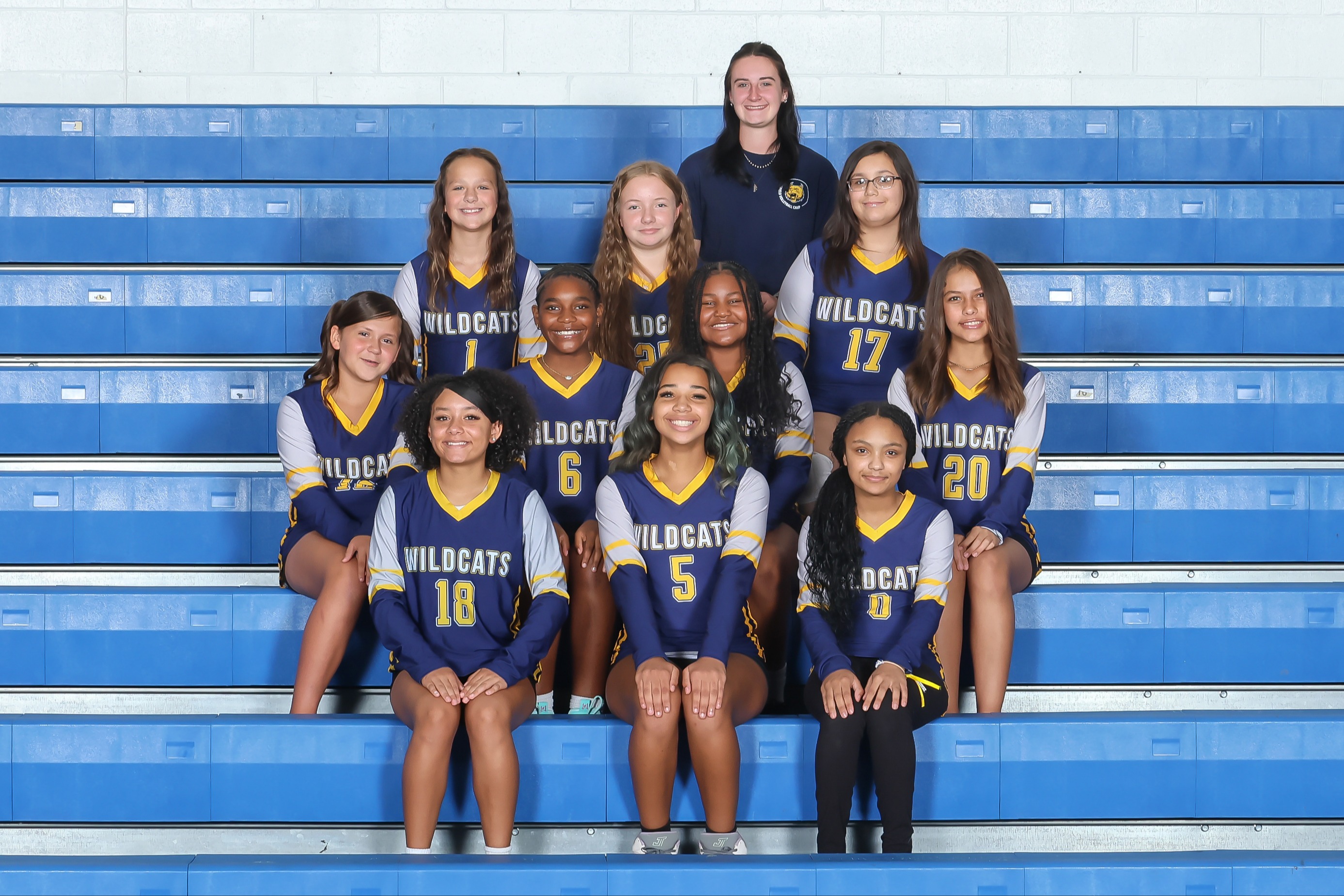 7th Grade Volleyball Team Photo